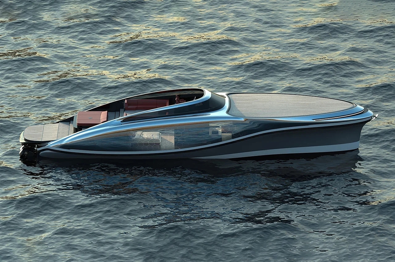 yacht，transparent，deck，