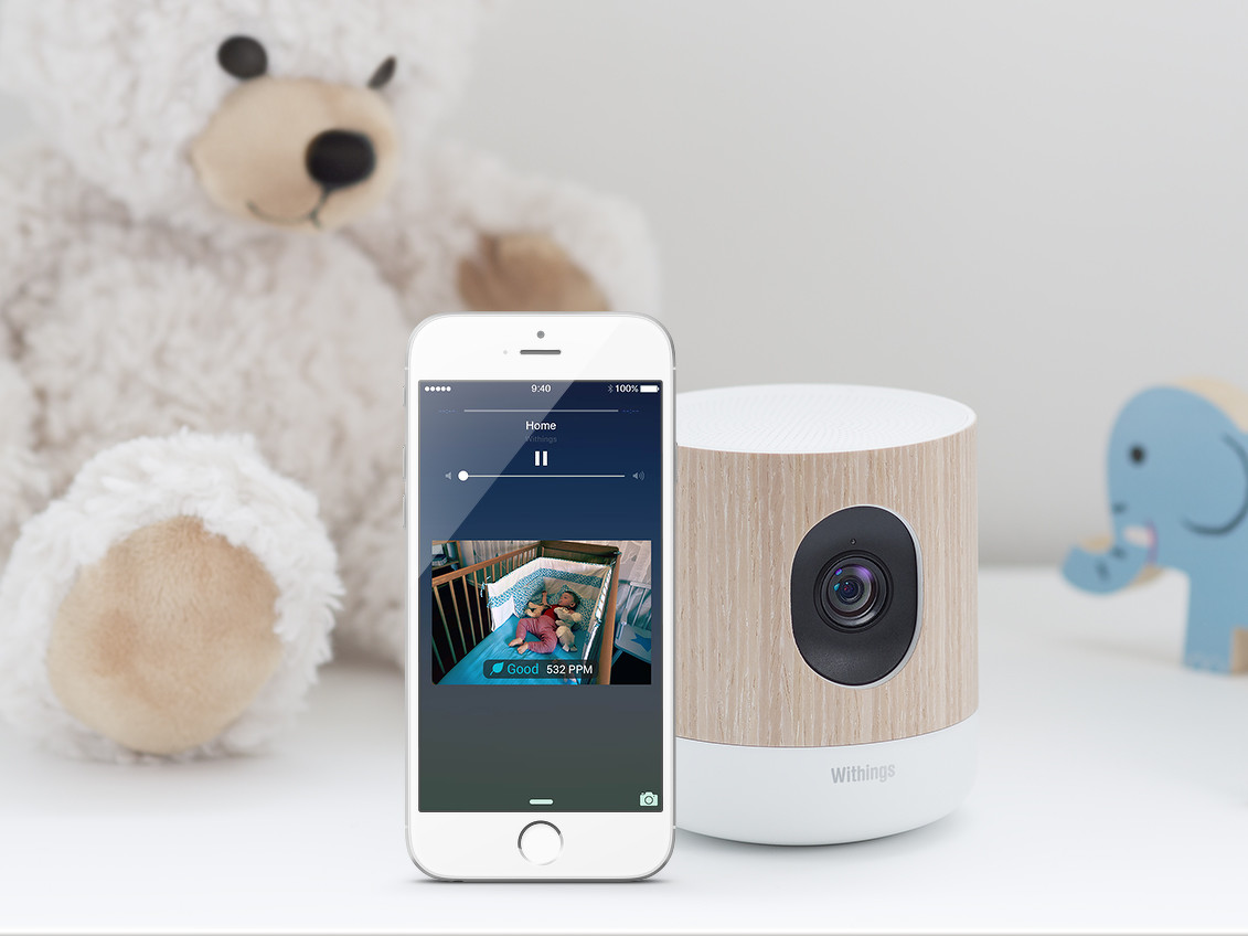 Withings Home，Surveillance camera，air quality，Ambient noise，