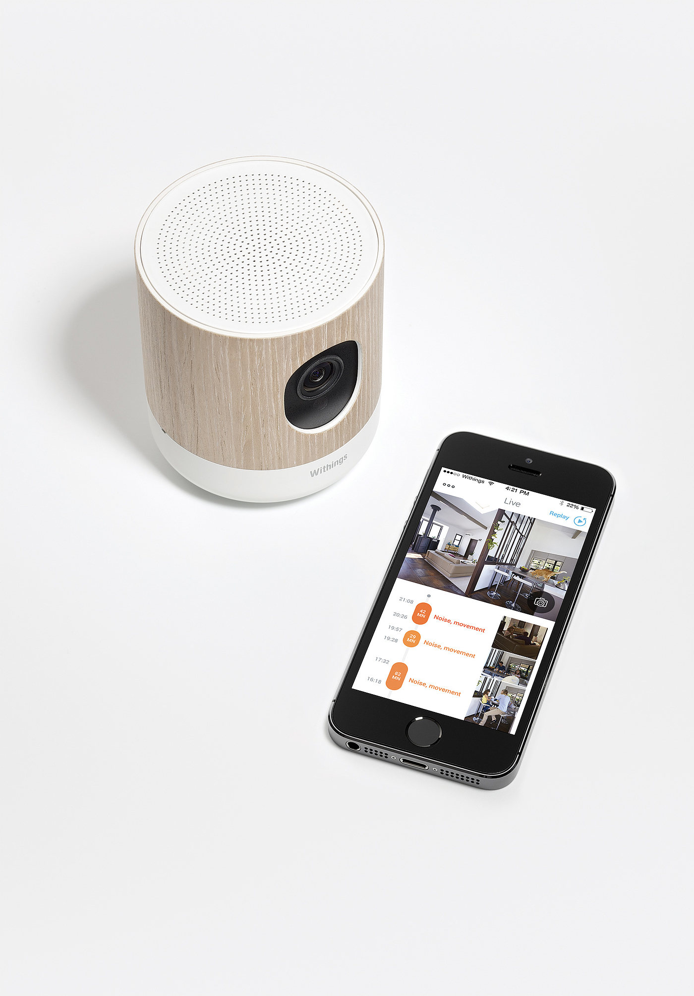 Withings Home，Surveillance camera，air quality，Ambient noise，