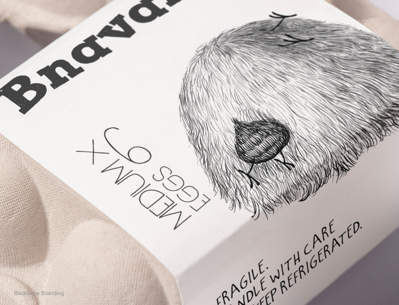 packing design，originality，Bnavan Eggs，graphic design ，