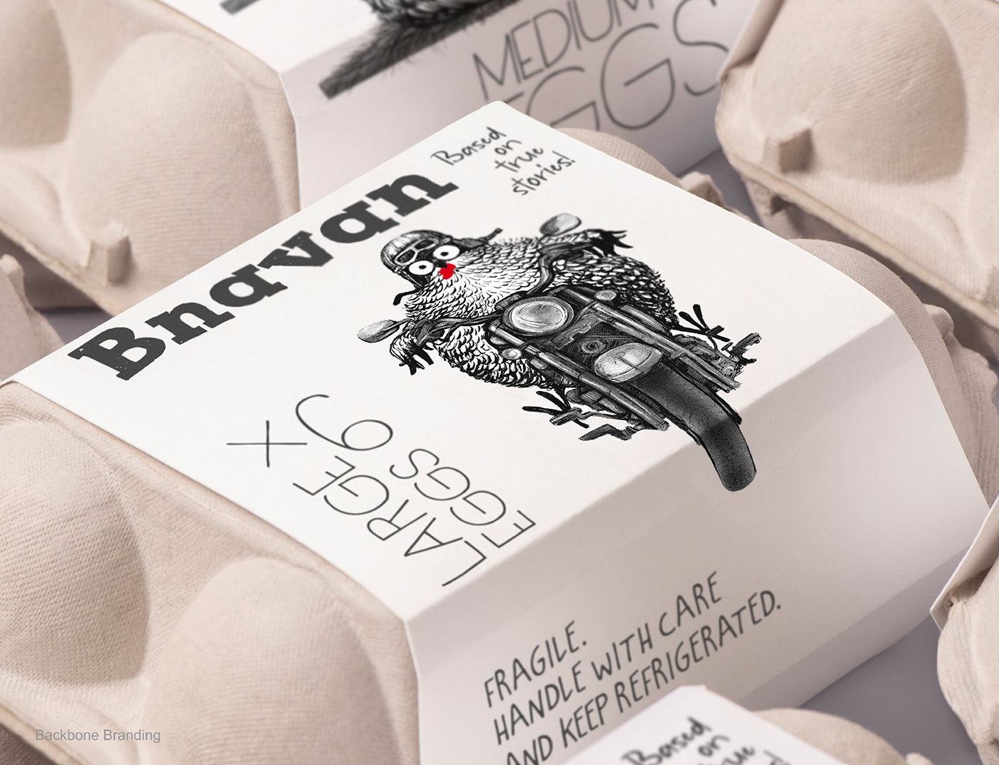 packing design，originality，Bnavan Eggs，graphic design ，