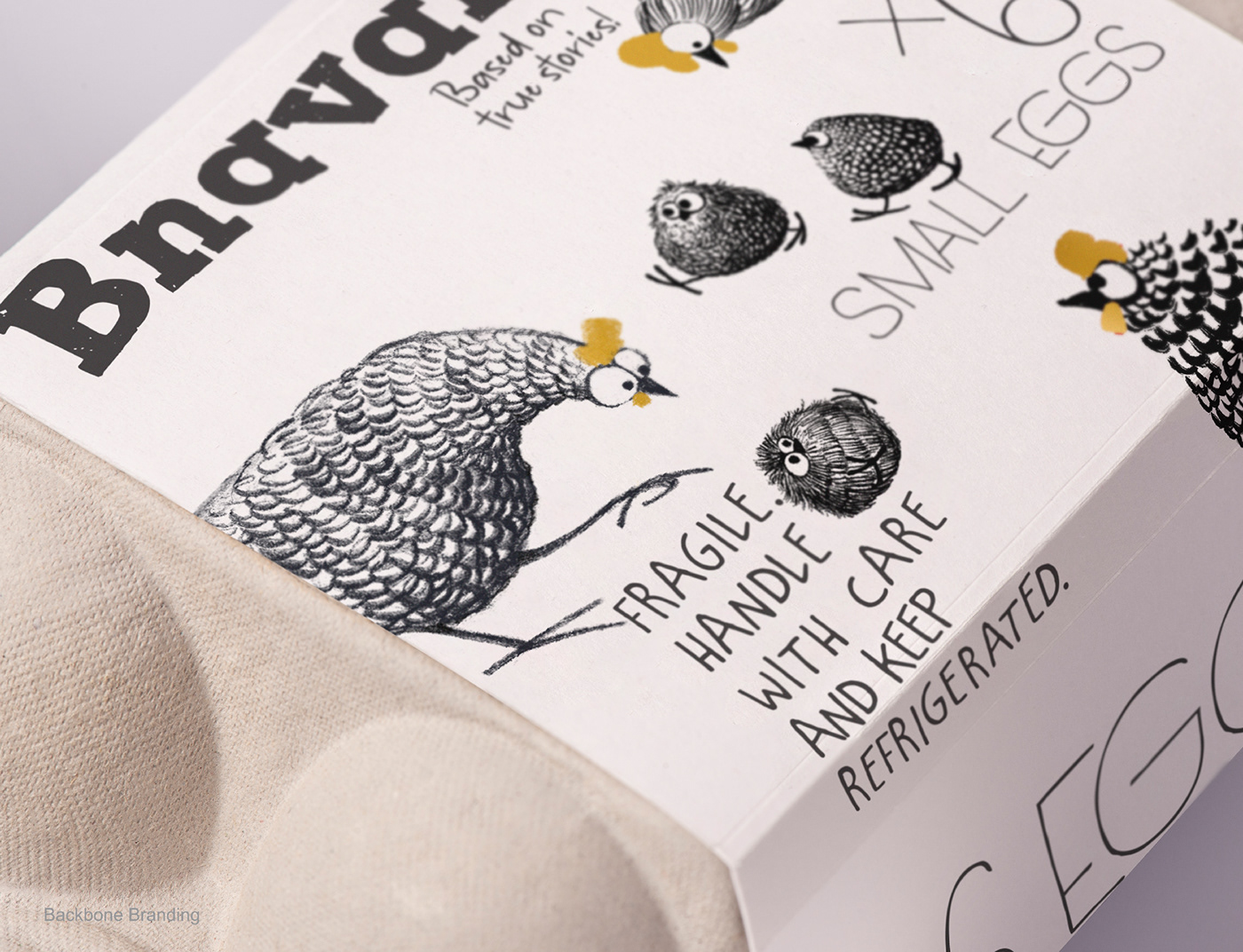 packing design，originality，Bnavan Eggs，graphic design ，