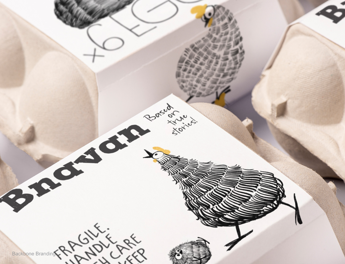 packing design，originality，Bnavan Eggs，graphic design ，