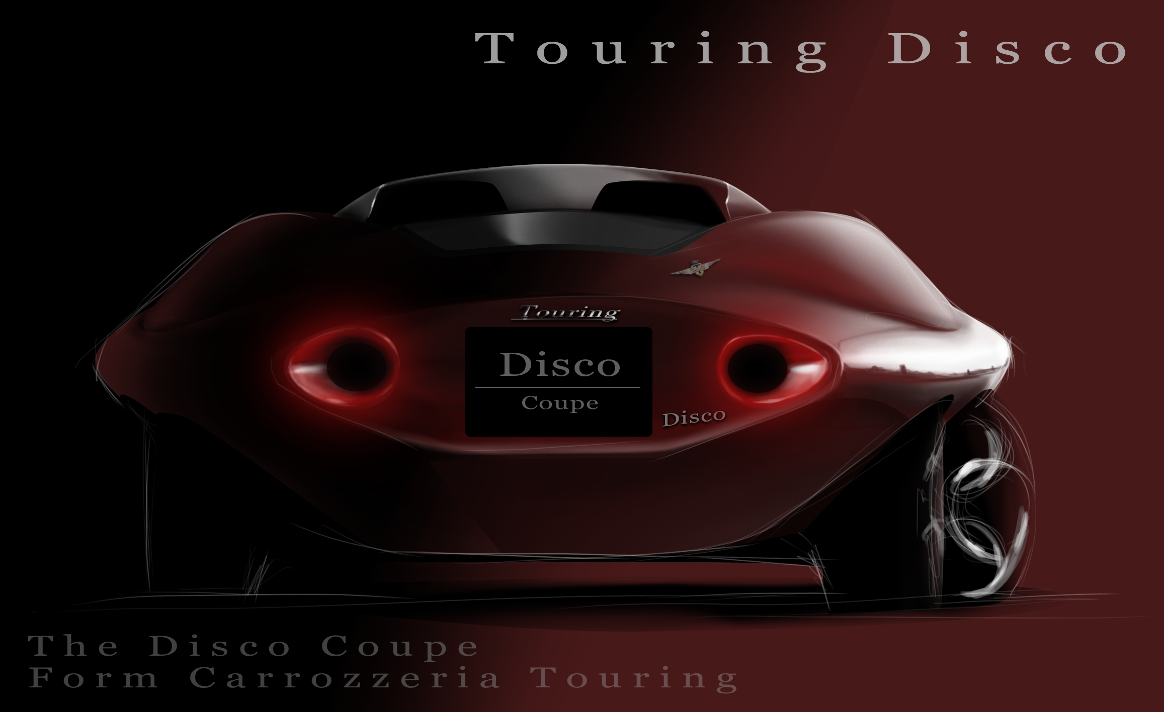 industrial design，Automobile design，alfa romeo ，TOURING，automobile，