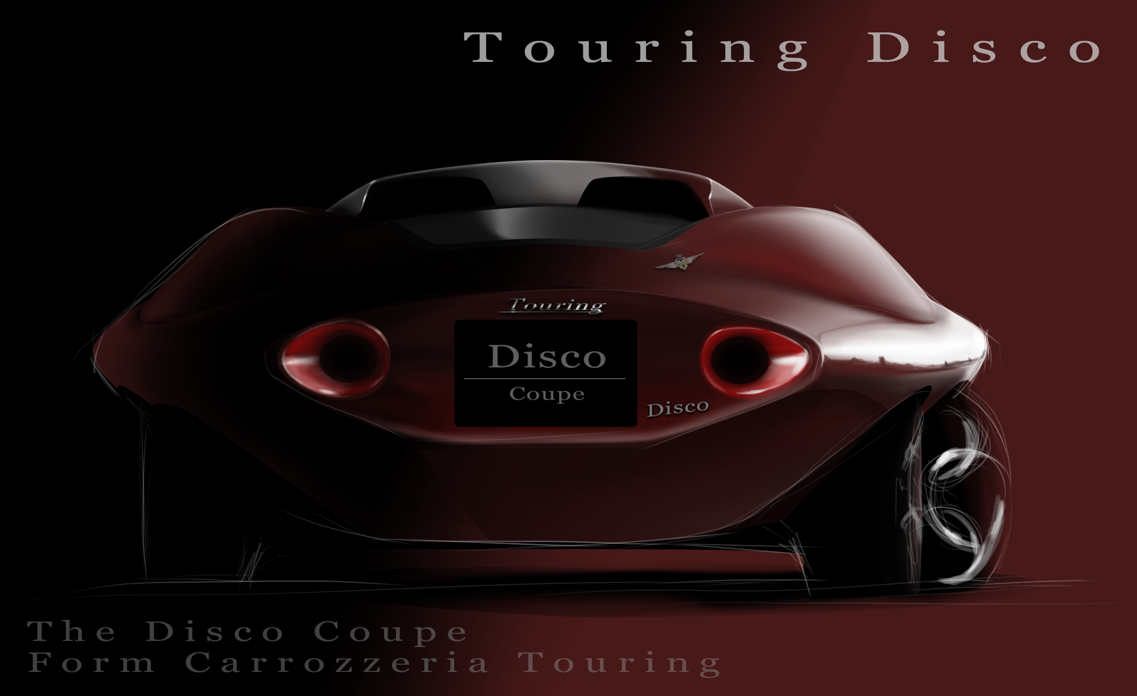 industrial design，Automobile design，alfa romeo ，TOURING，automobile，