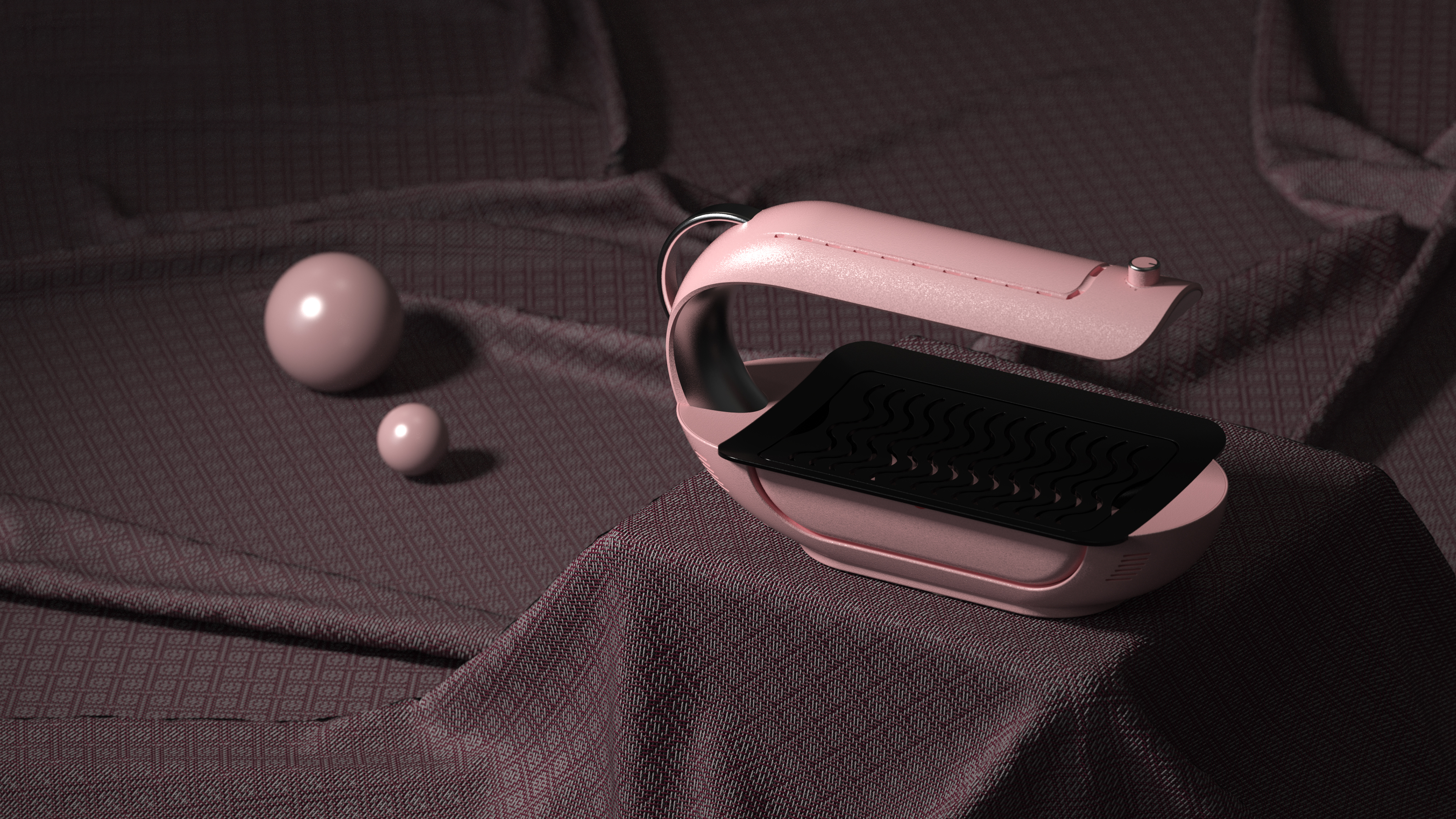 Mini, light oven, barbecue, delicious food，