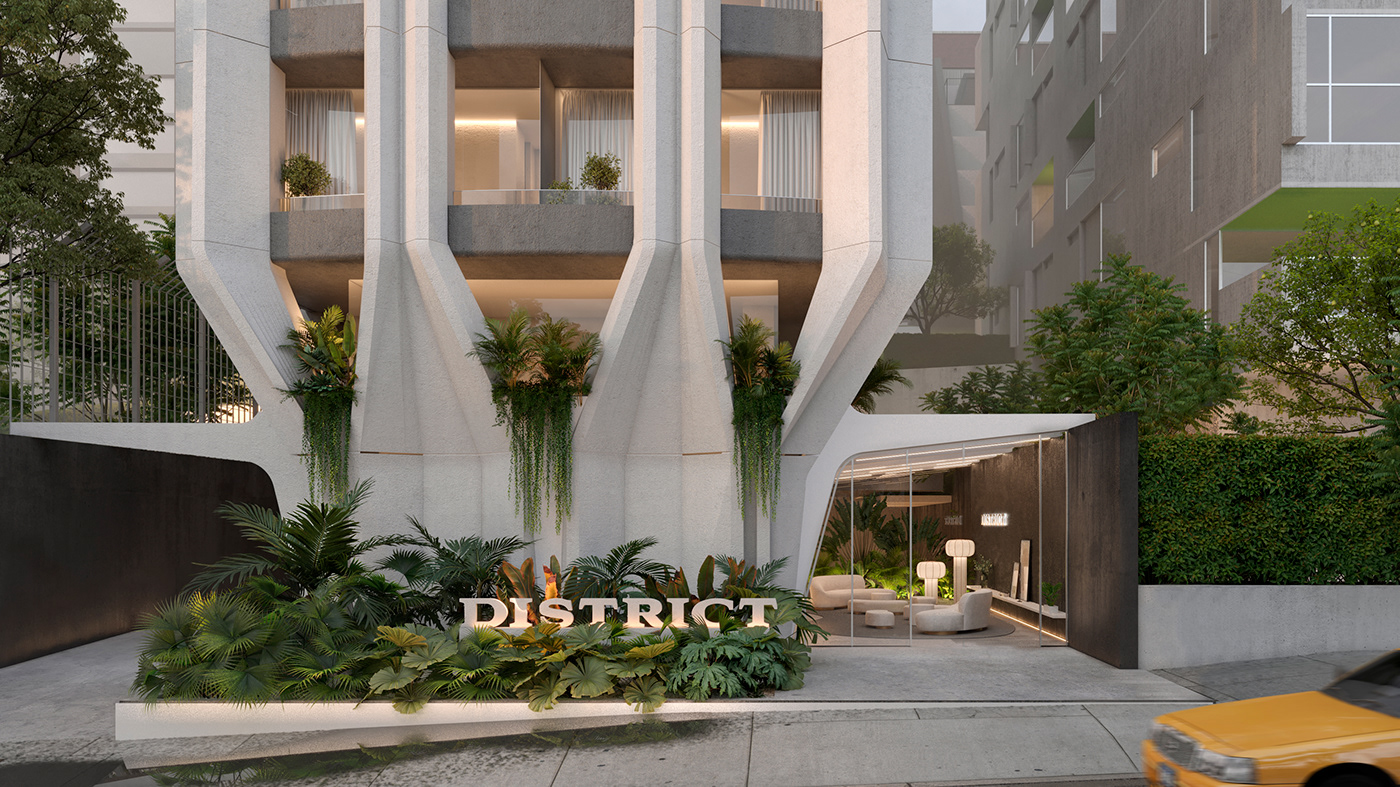 Julia Bogdan，District Building，residential quarters，