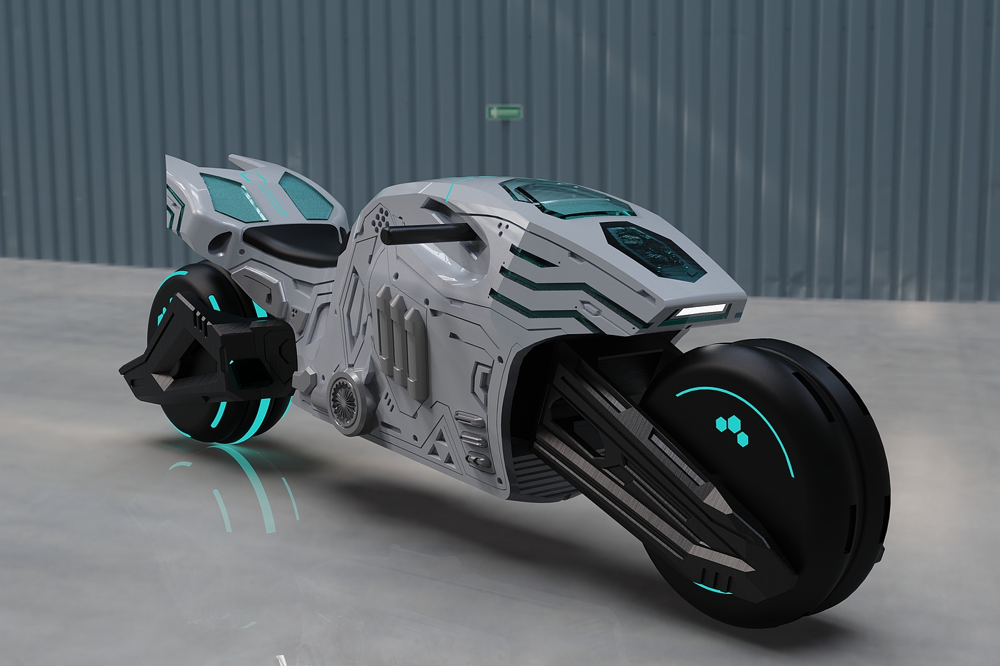 Conceptual motorcycle design，