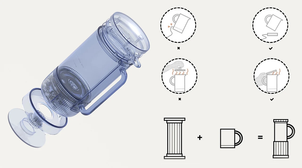 Electric kettle，Small，kitchenware，Simplicity，