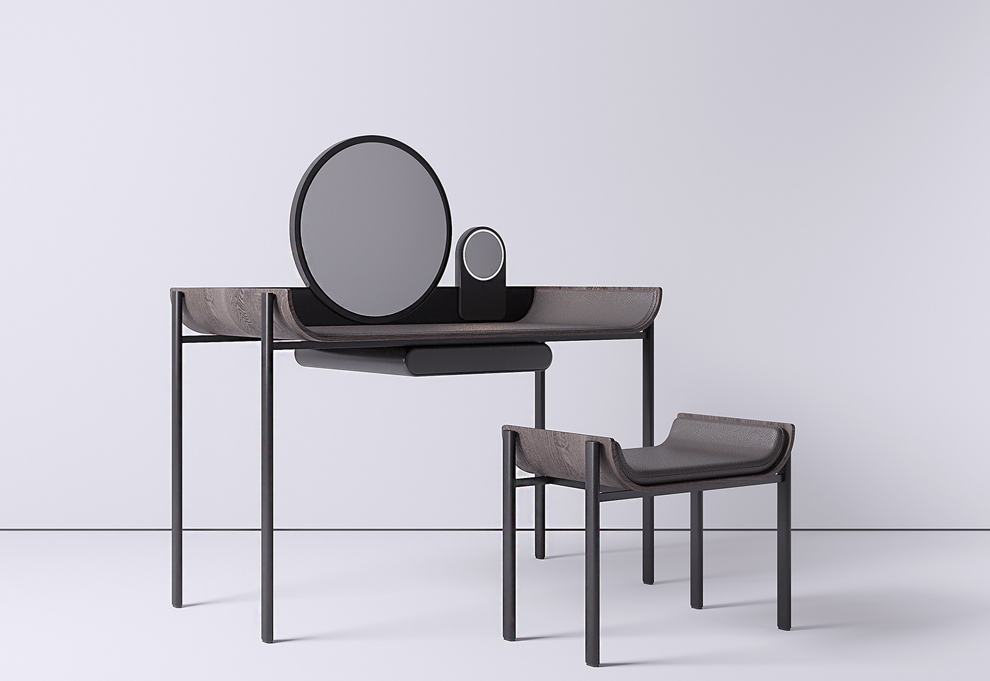 dresser，Table，furniture，black，