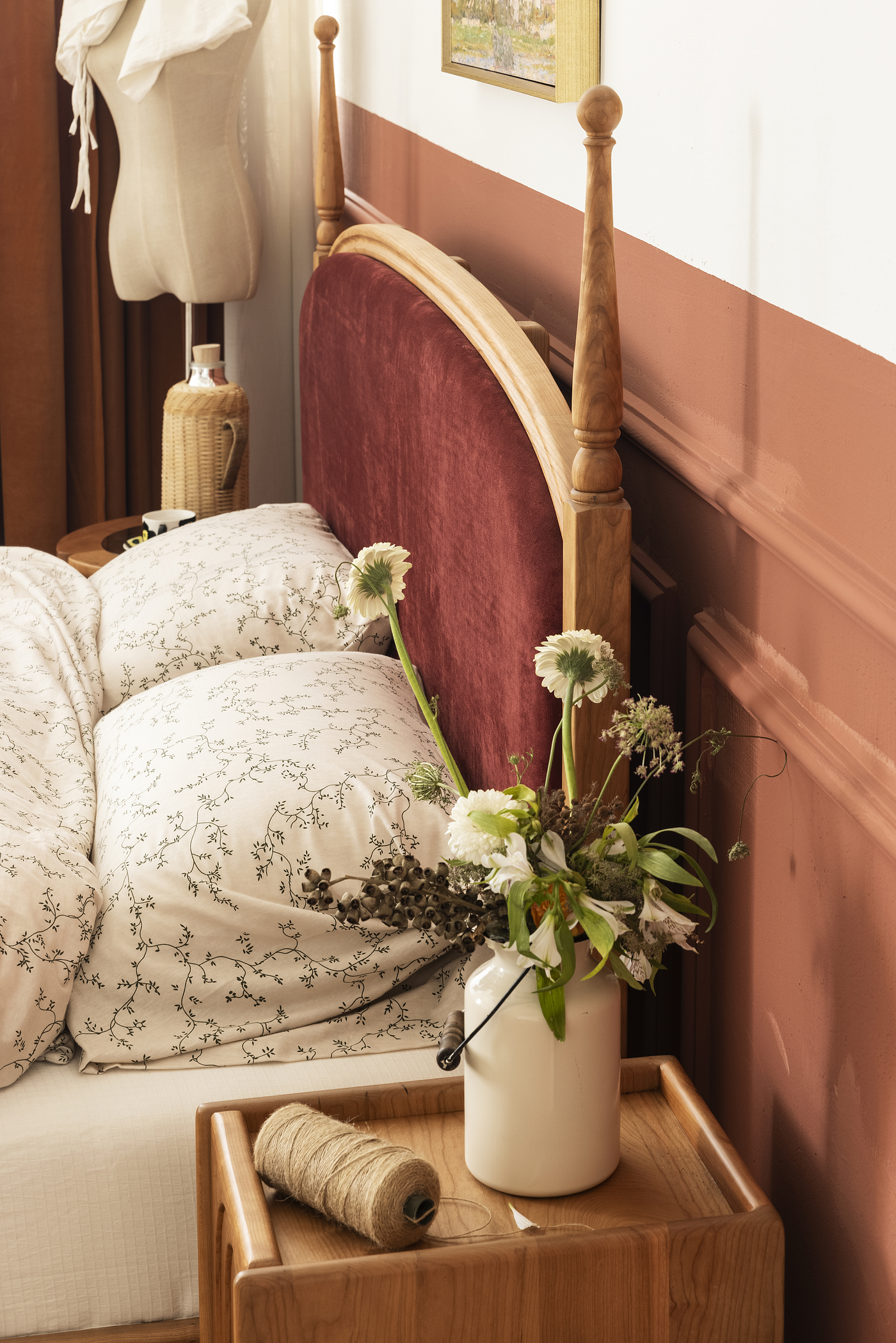 furniture design ，Solid wood furniture，Bed，Bedroom design，