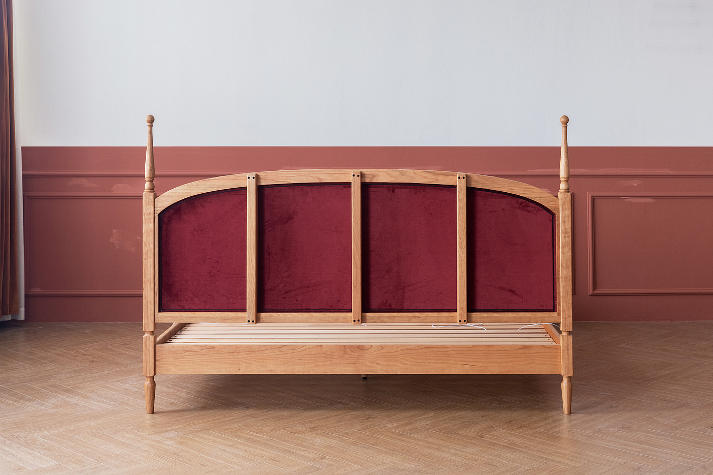 furniture design ，Solid wood furniture，Bed，Bedroom design，