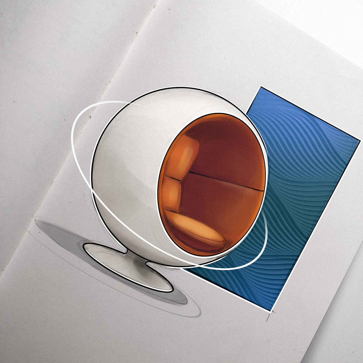 Hand drawn，industrial design，ps，dried food，share，painting，