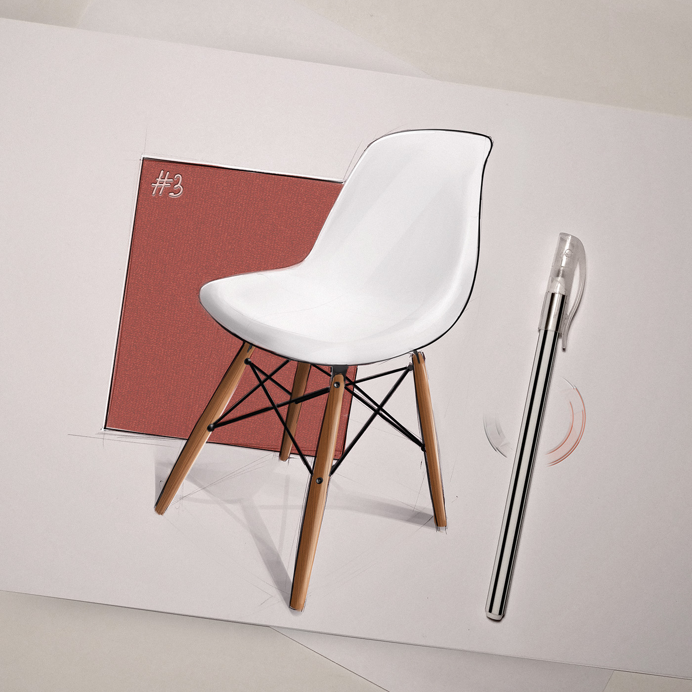 Hand drawn，industrial design，ps，dried food，share，painting，