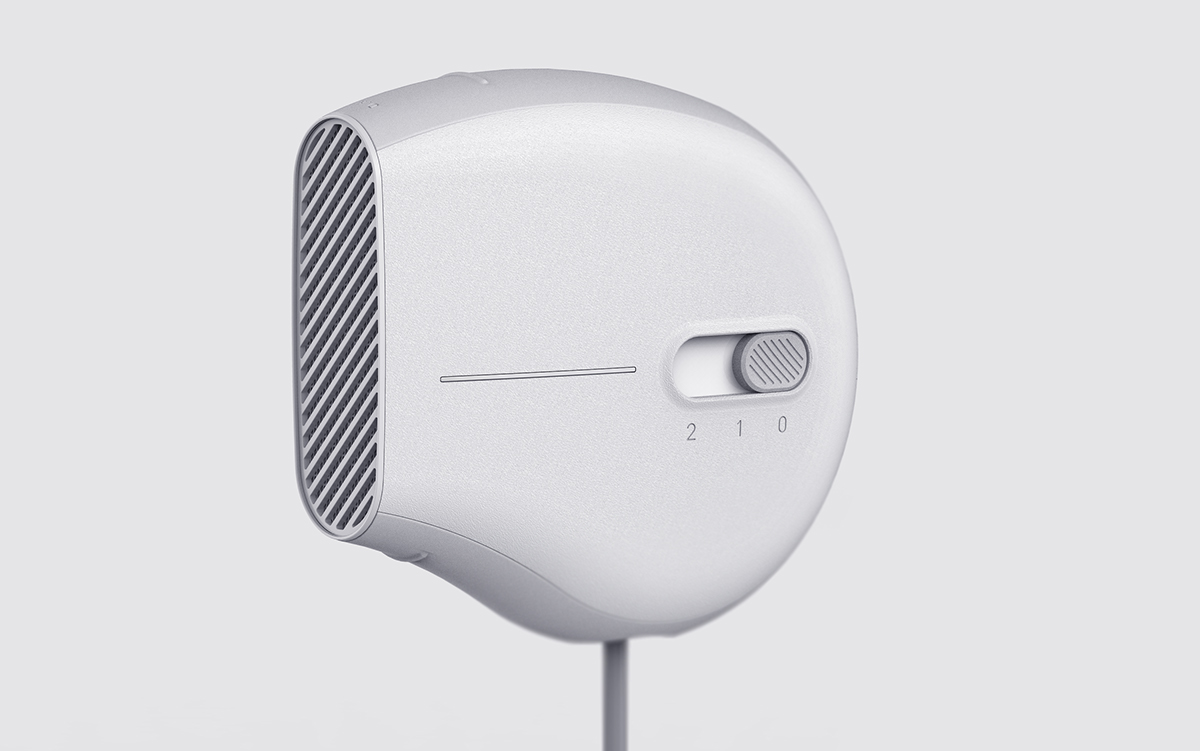 pebble，portable，hair drier，concept，Hand drawn，