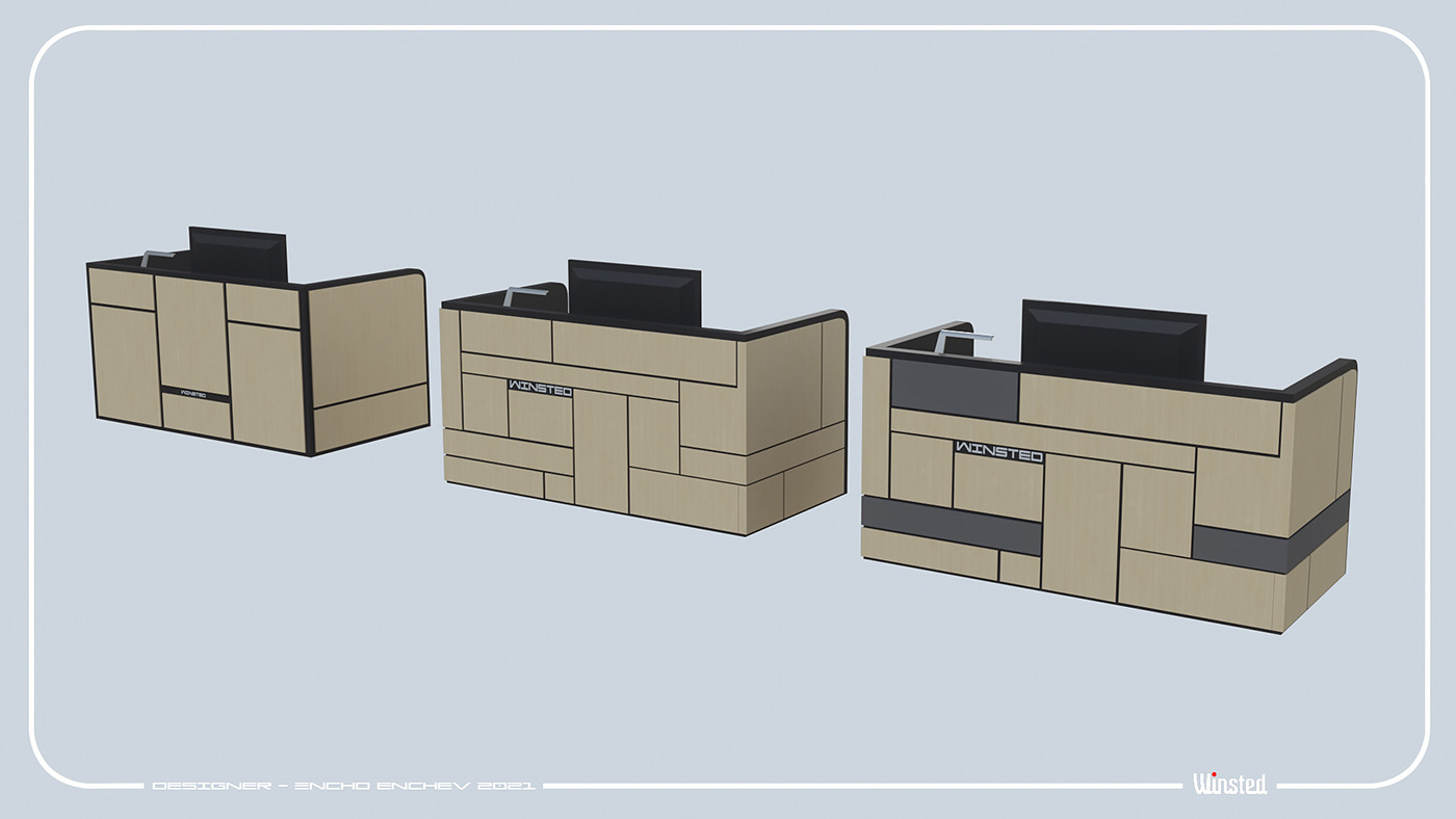 The computer table，furniture，industrial design，