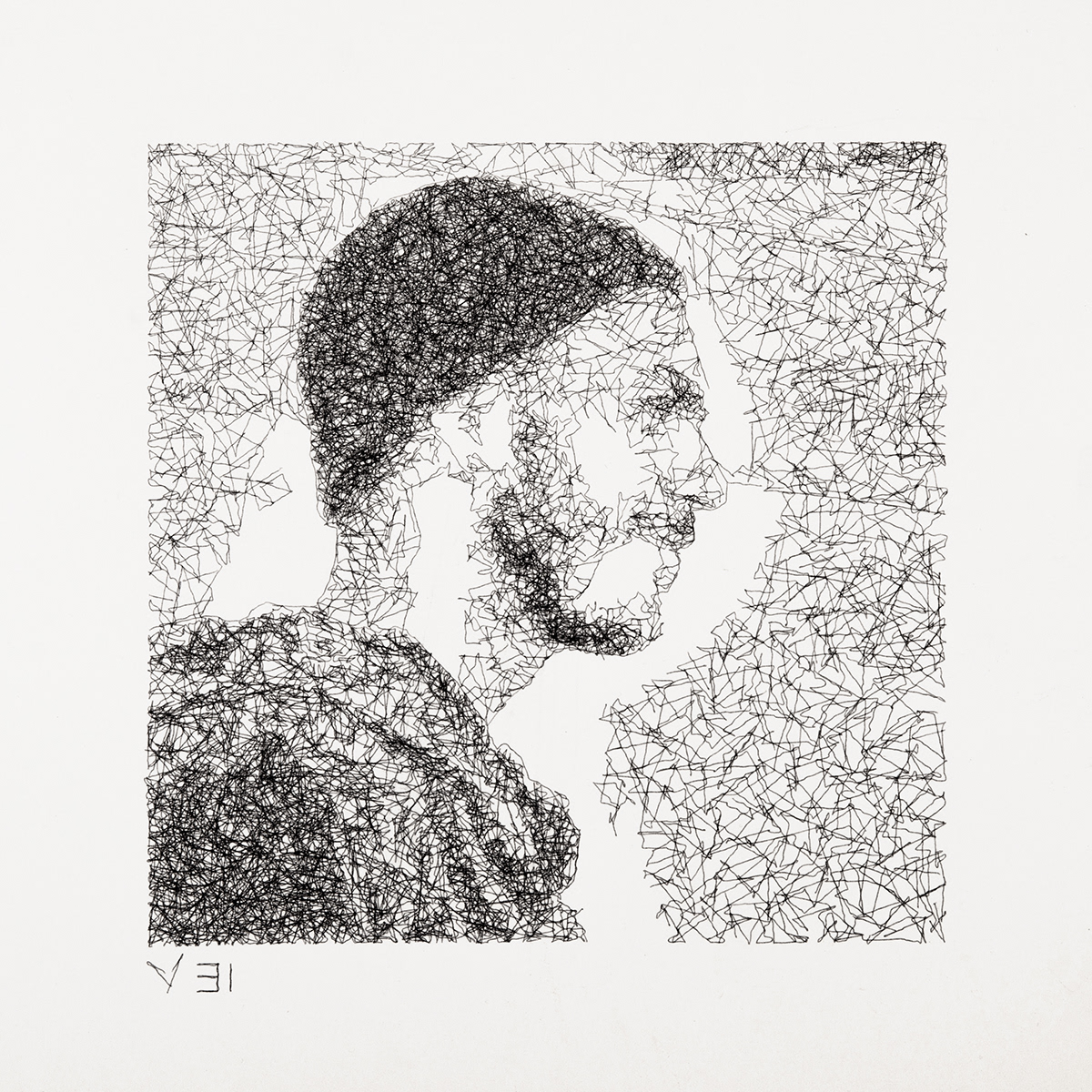 robot，painting，Portrait，