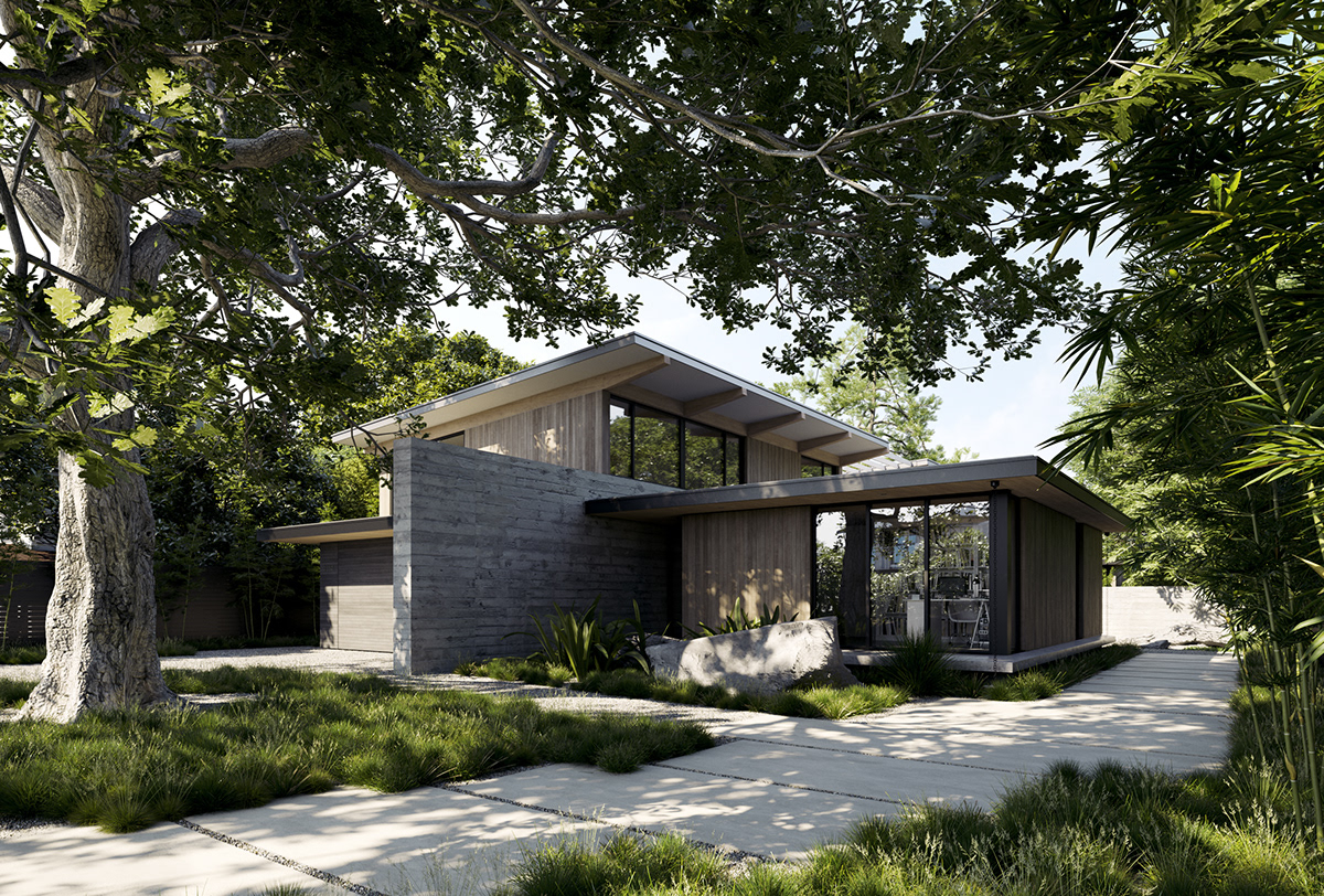 Architectural design，Scenery，green，