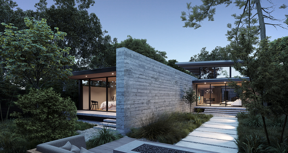 Architectural design，Scenery，green，