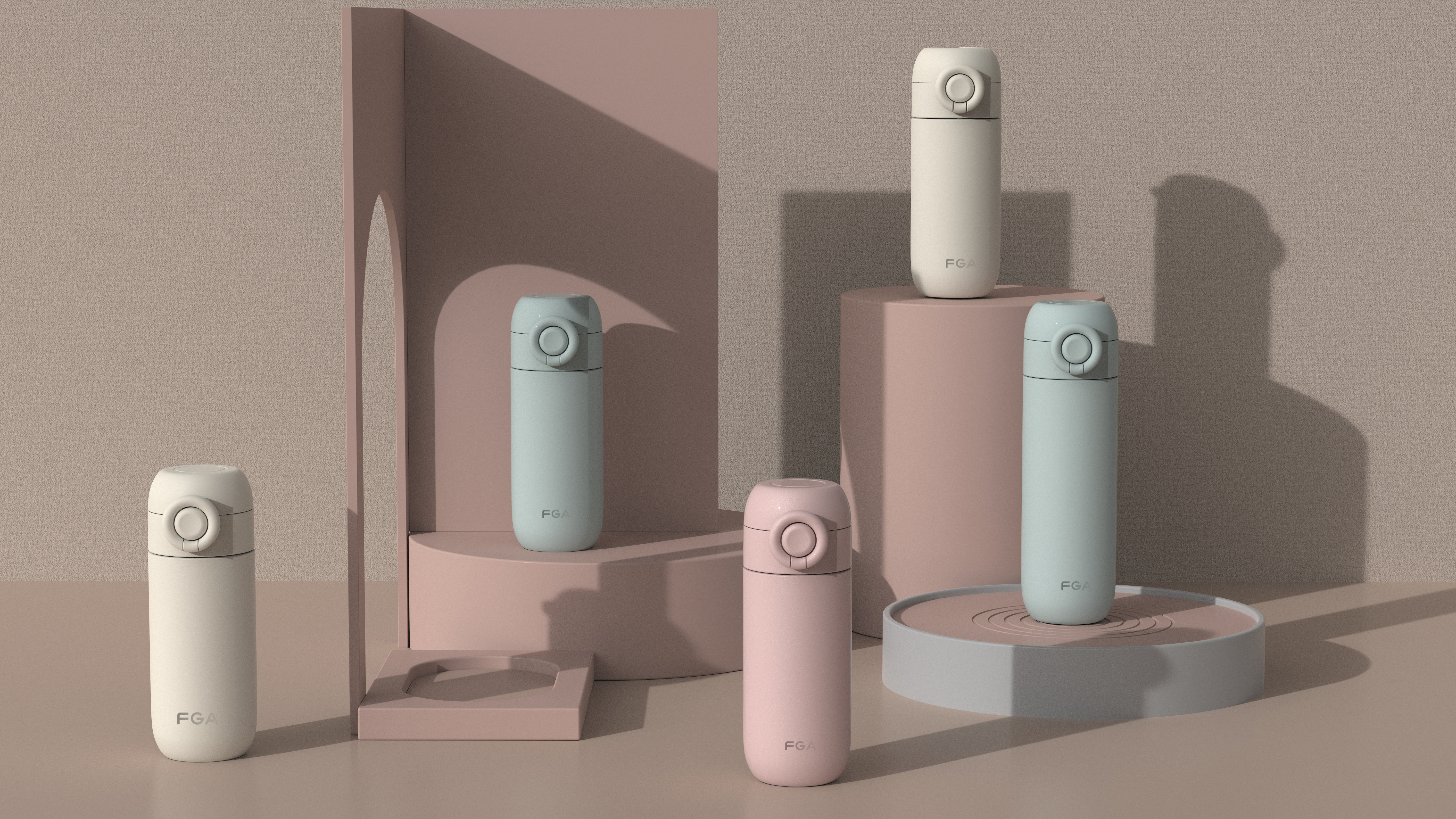 cmf，industrial design，vacuum cup，coffee cup，Children's pot，Render，