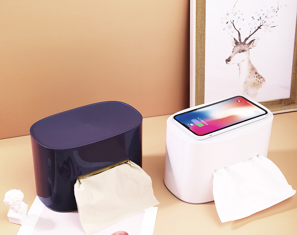 Tissue box，Wireless charging，Simplicity，original，