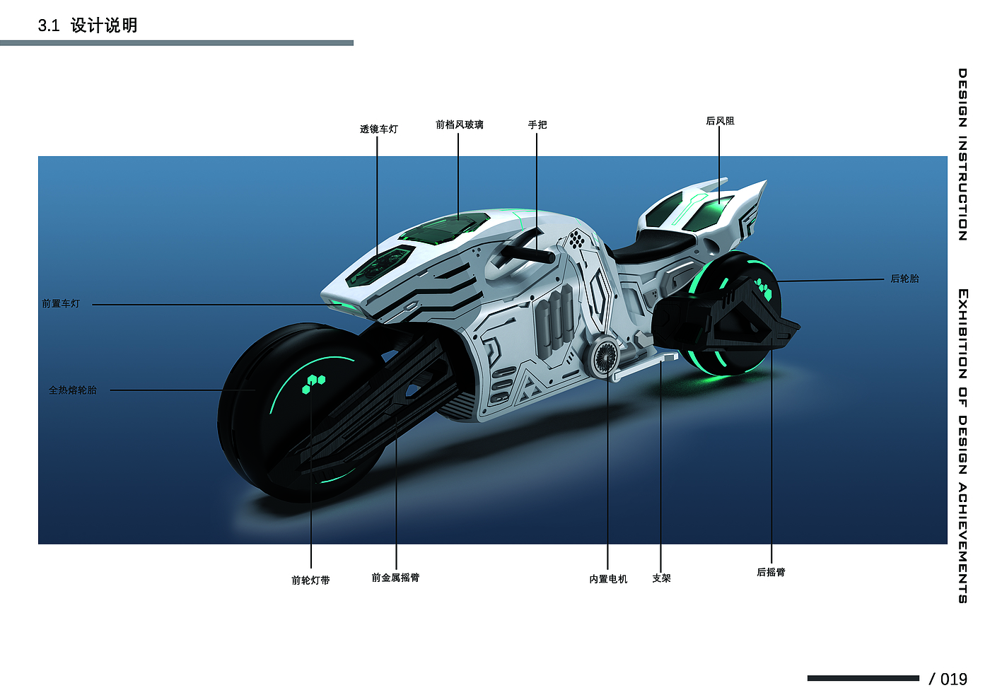 Motorcycle conceptual design，