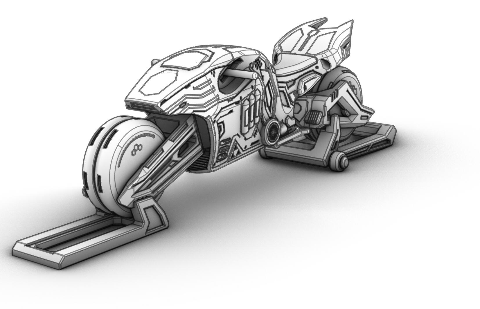 Motorcycle conceptual design，