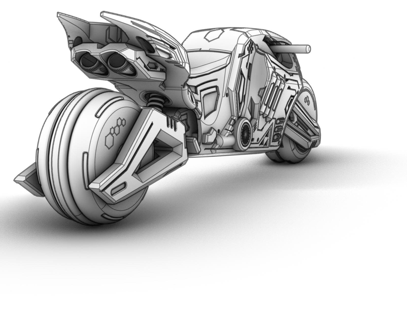 Motorcycle conceptual design，