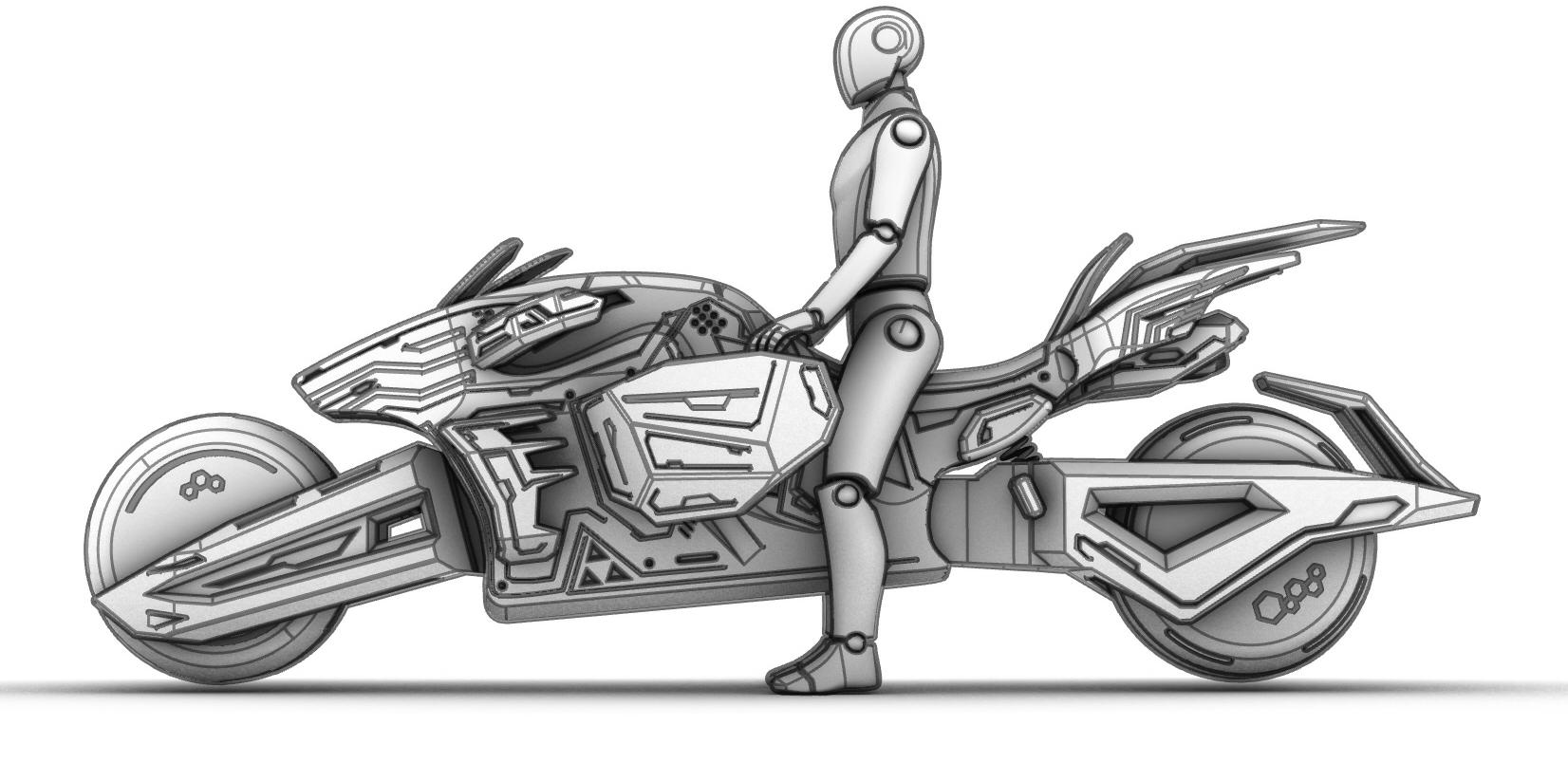 Motorcycle conceptual design，