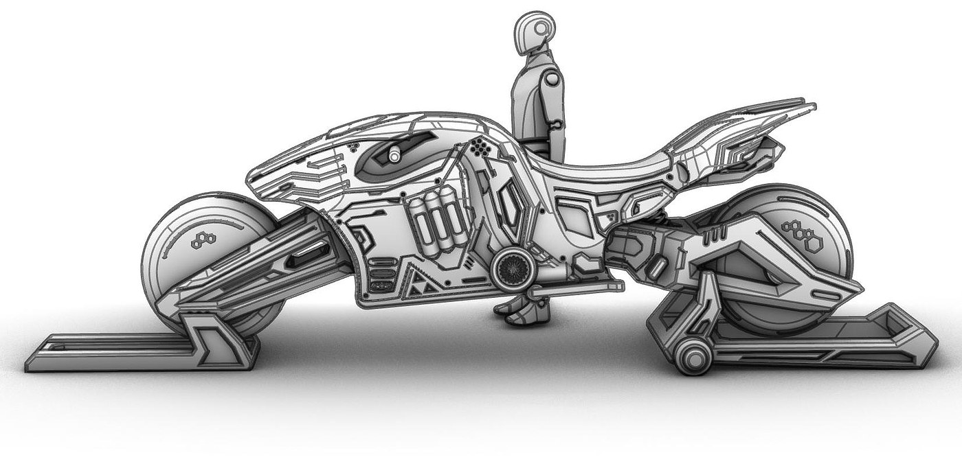 Motorcycle conceptual design，