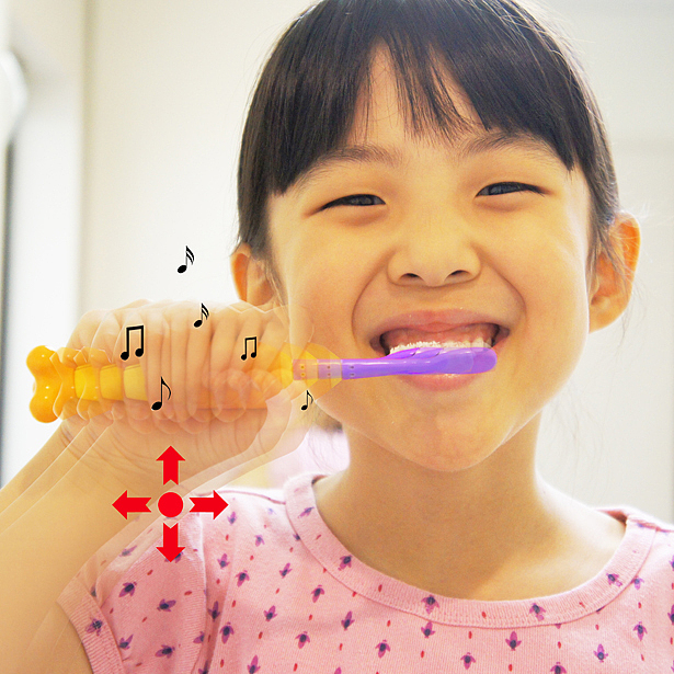 Ttone Interaction Toothbrush Plays Music as Your Children Brushing