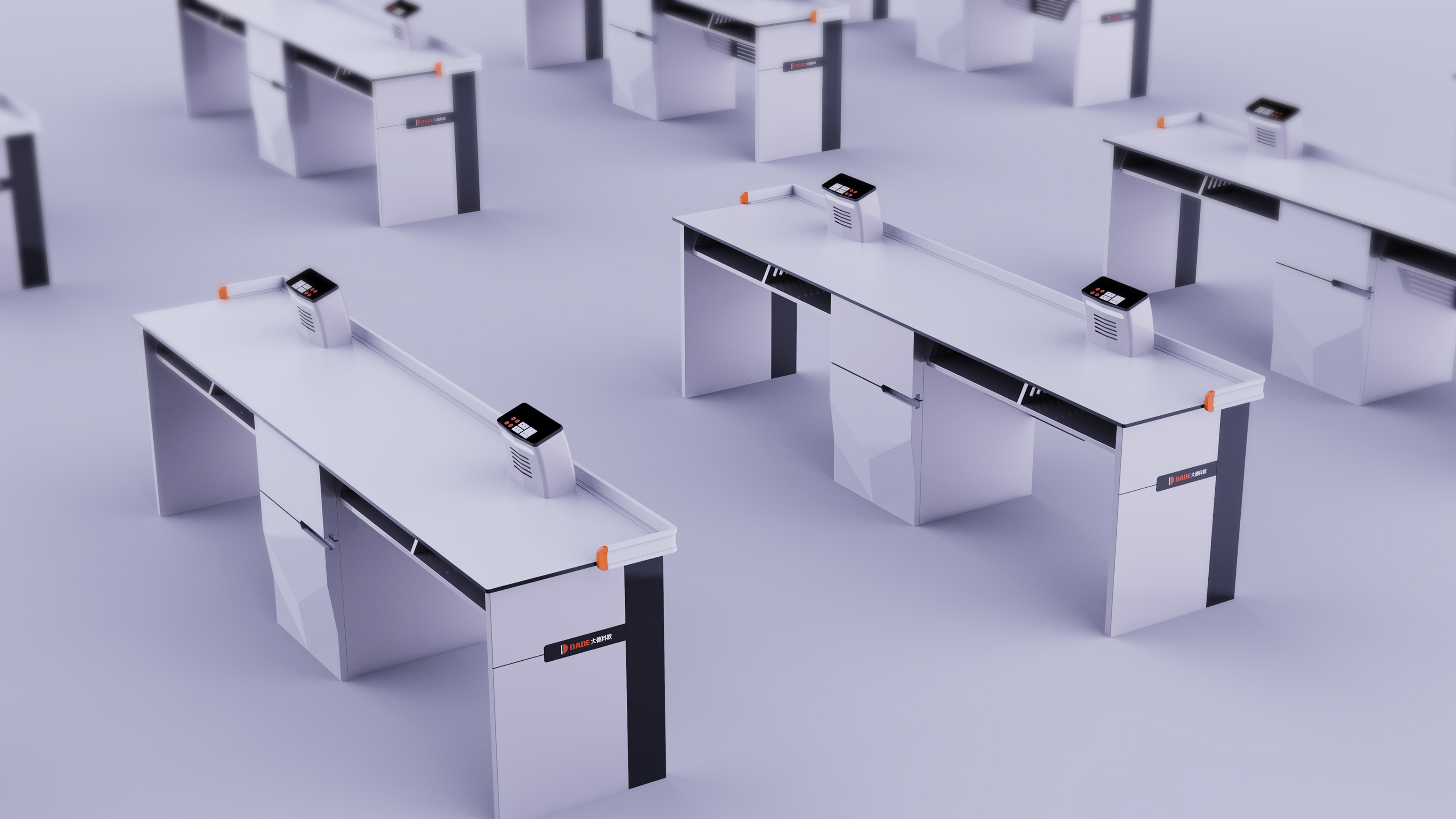 Desk design，Laboratory equipment，Appearance design，Structural design，