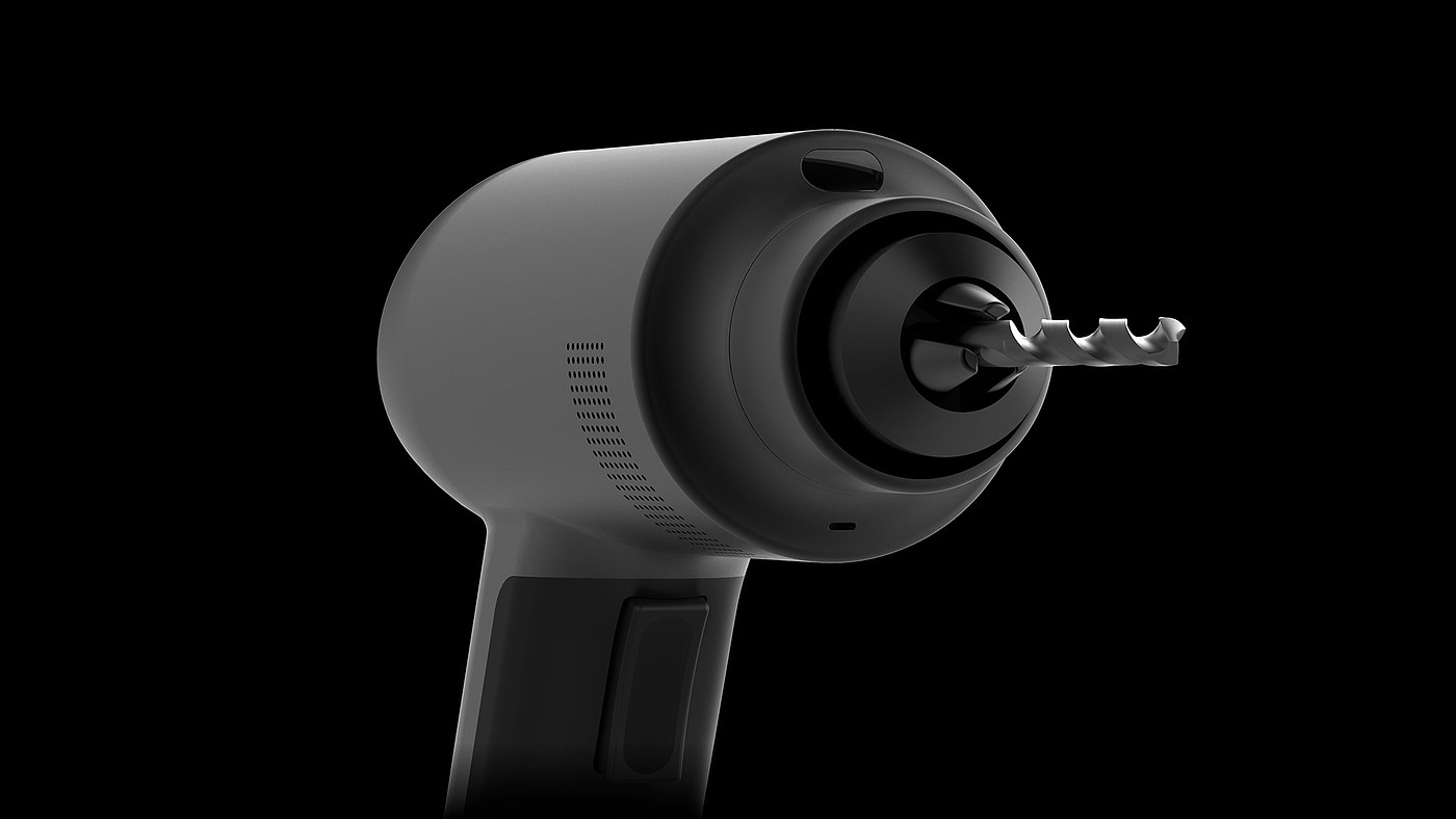 sketch，intelligence，High speed electric drill，Drill，IR induction，
