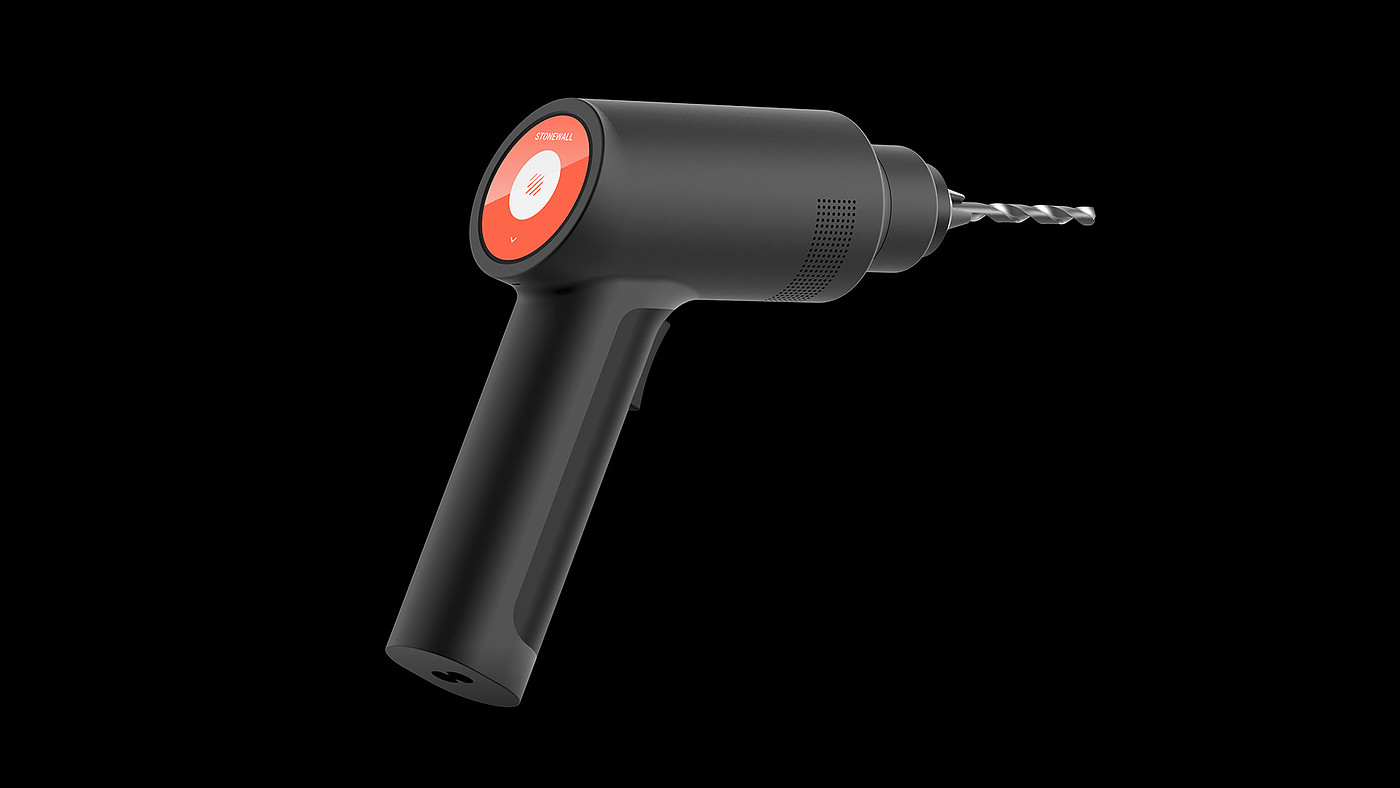 sketch，intelligence，High speed electric drill，Drill，IR induction，