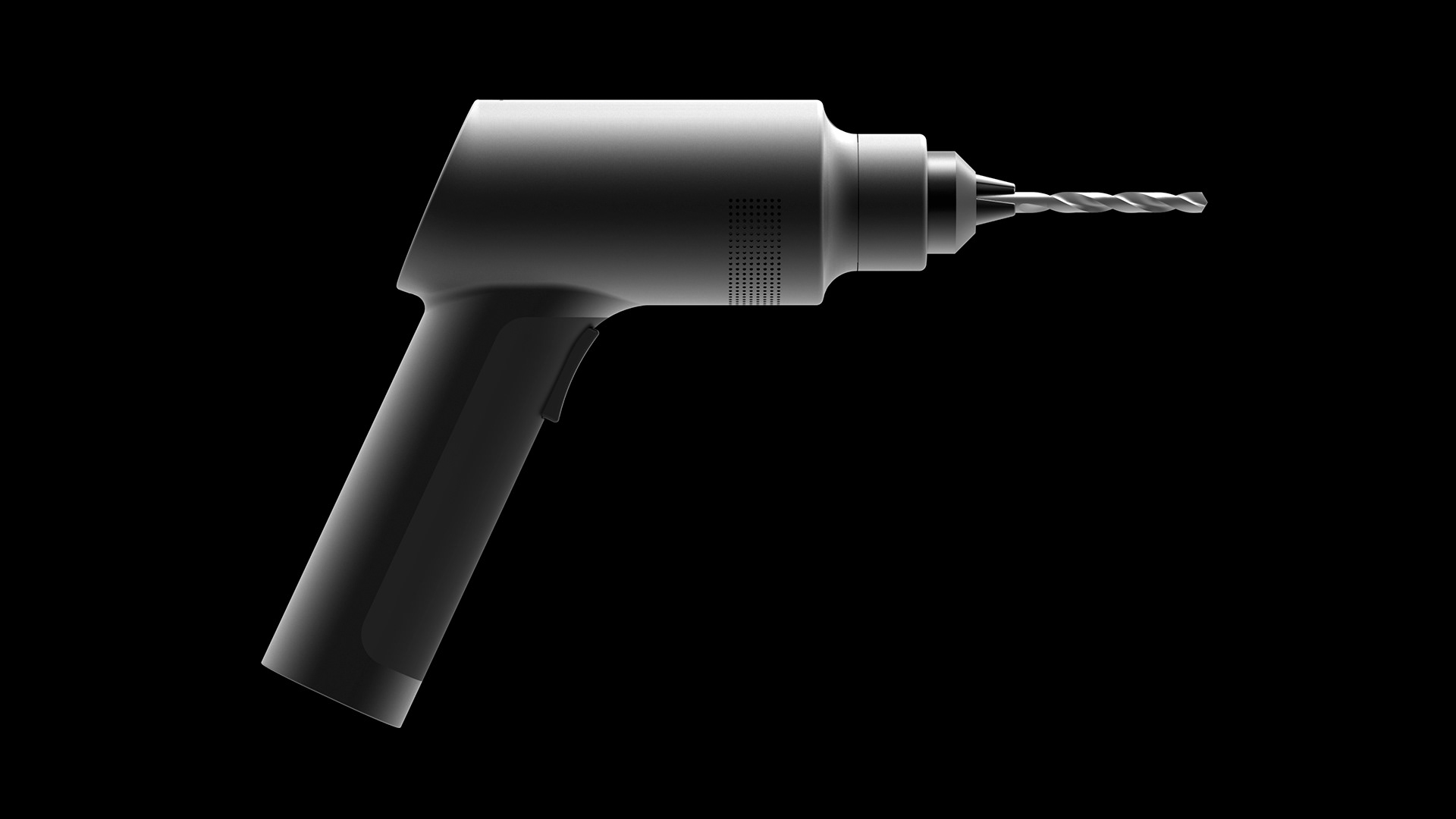 sketch，intelligence，High speed electric drill，Drill，IR induction，