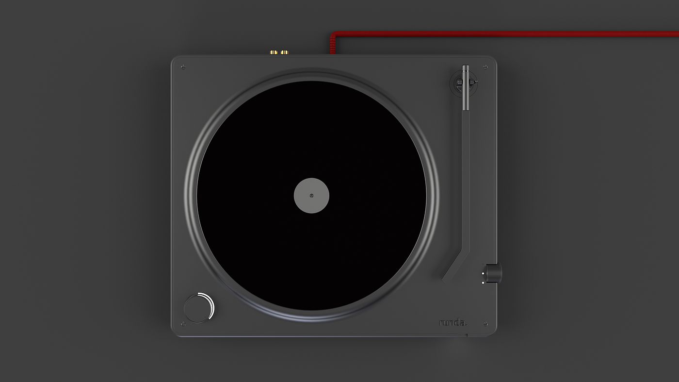 Minimalism，style，black，Button，knob，details，music，turntable，