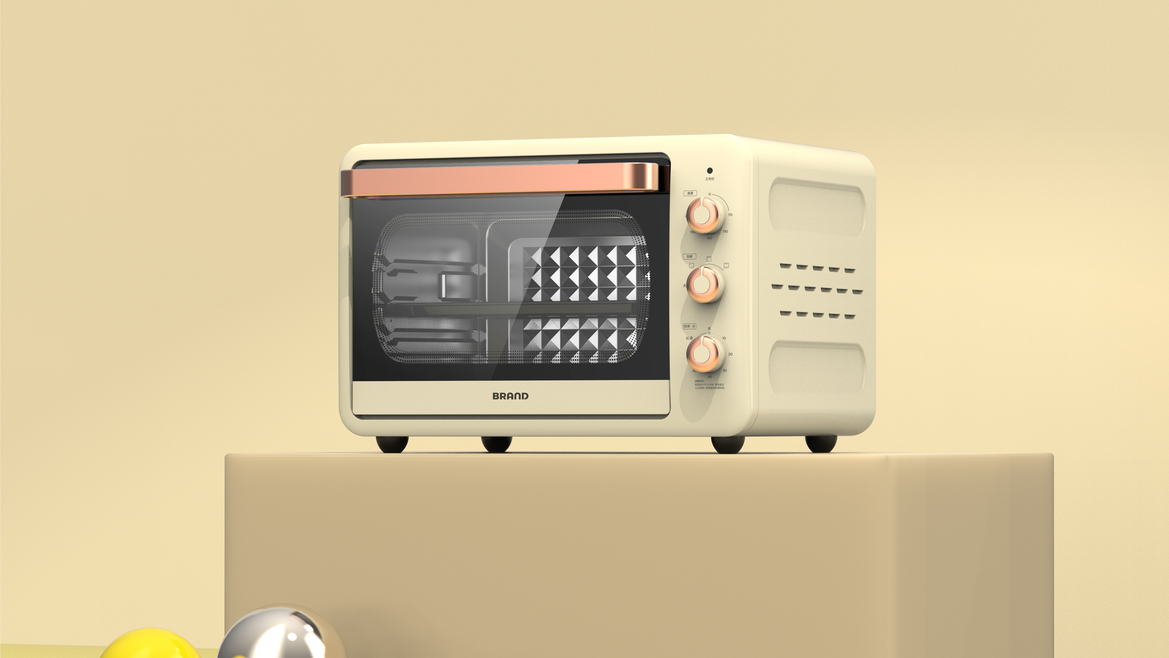 Freshness, beauty, oven, color matching，