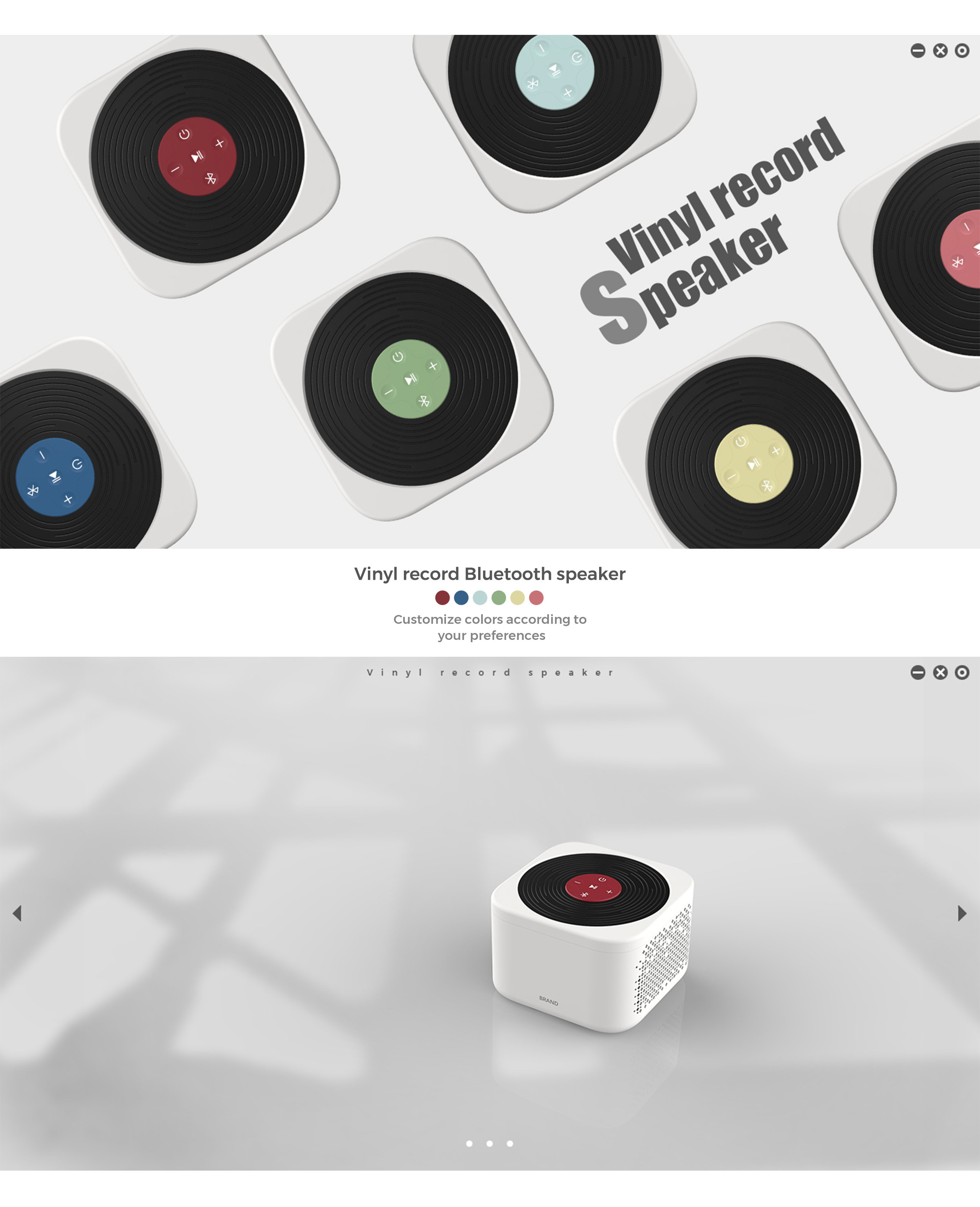 loudspeaker box，Ins wind，Simplicity，Retro，