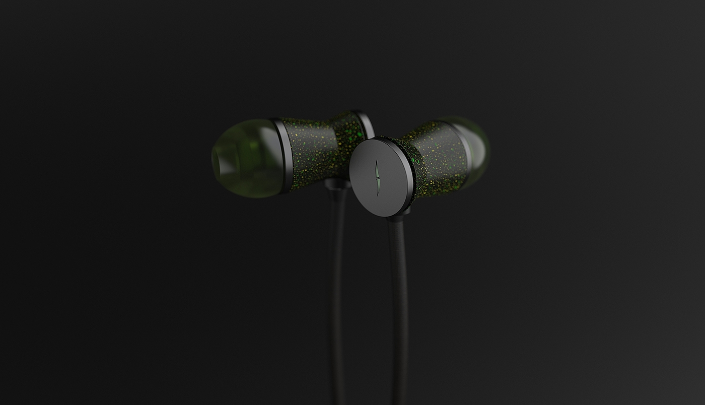 conceptual design，headset，In ear，Kotai，magnet，