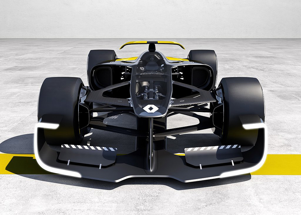 赛车，手绘，概念设计，Renault，