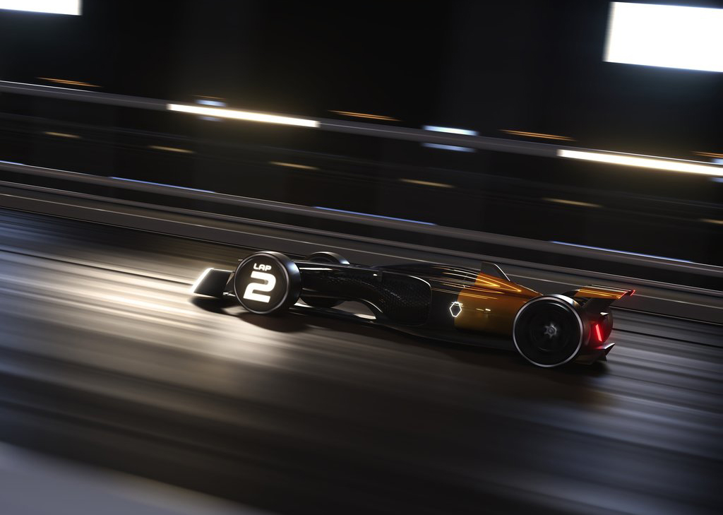 racing，Hand drawn，conceptual design，Renault，