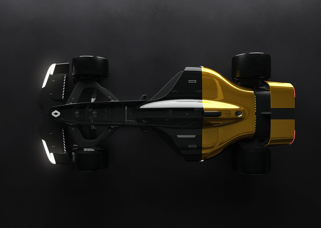 racing，Hand drawn，conceptual design，Renault，