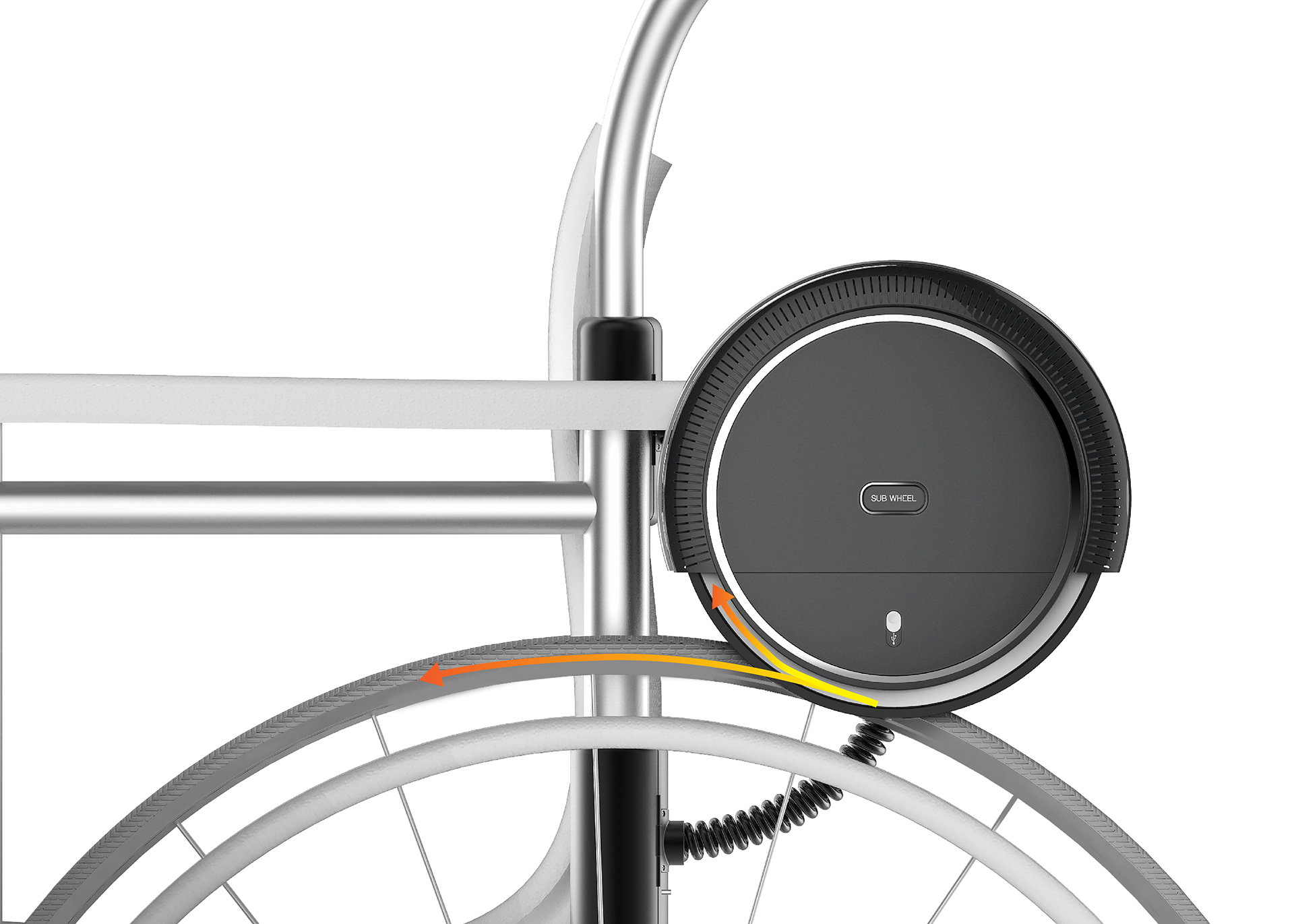 modularization，Electric wheelchair，Manual wheelchair，cheap，low cost，SUB WHEEL，