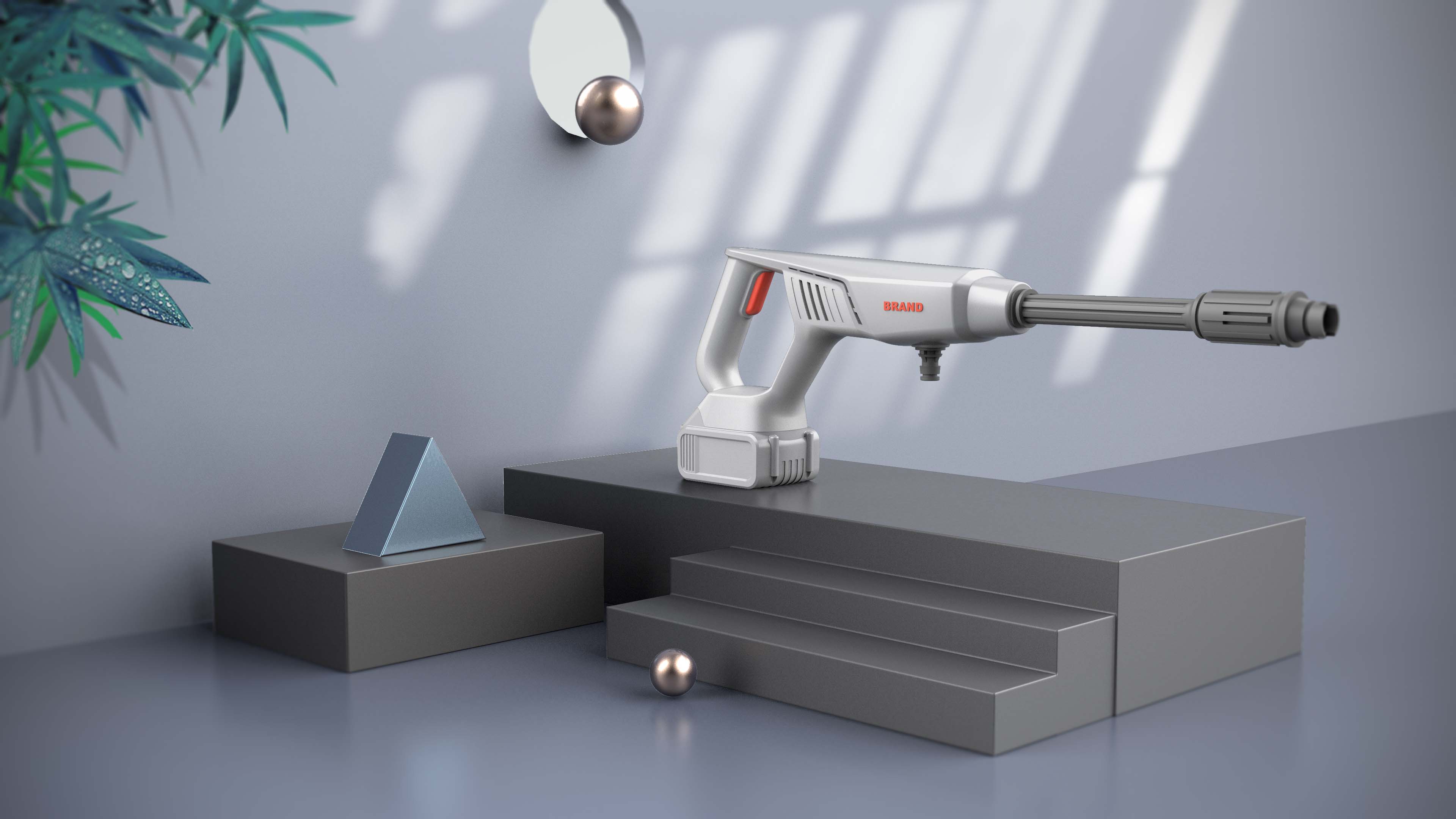 Lithium battery car washing gun，electrician's tools，