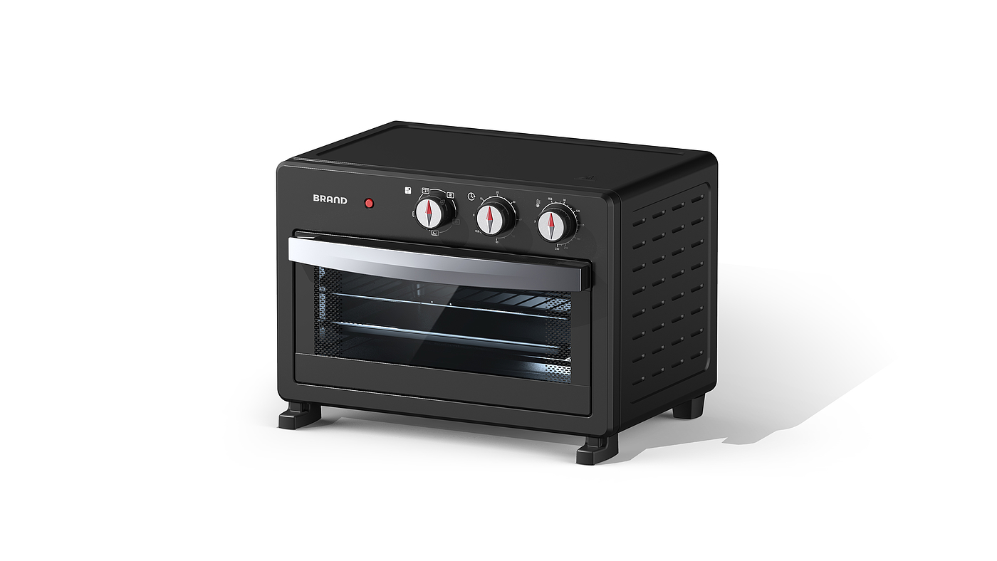 Air oven, black, dark green，