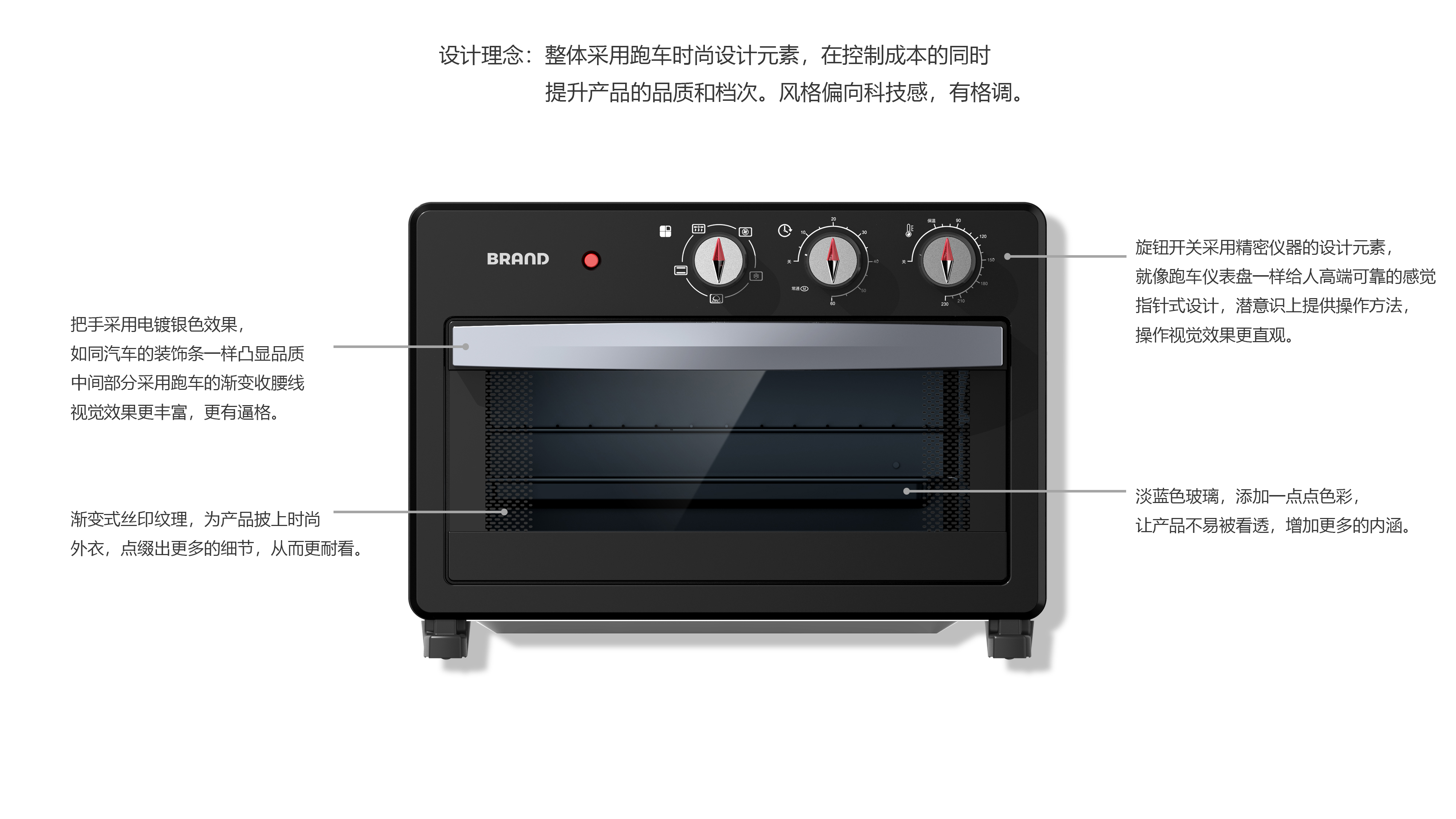 Air oven, black, dark green，