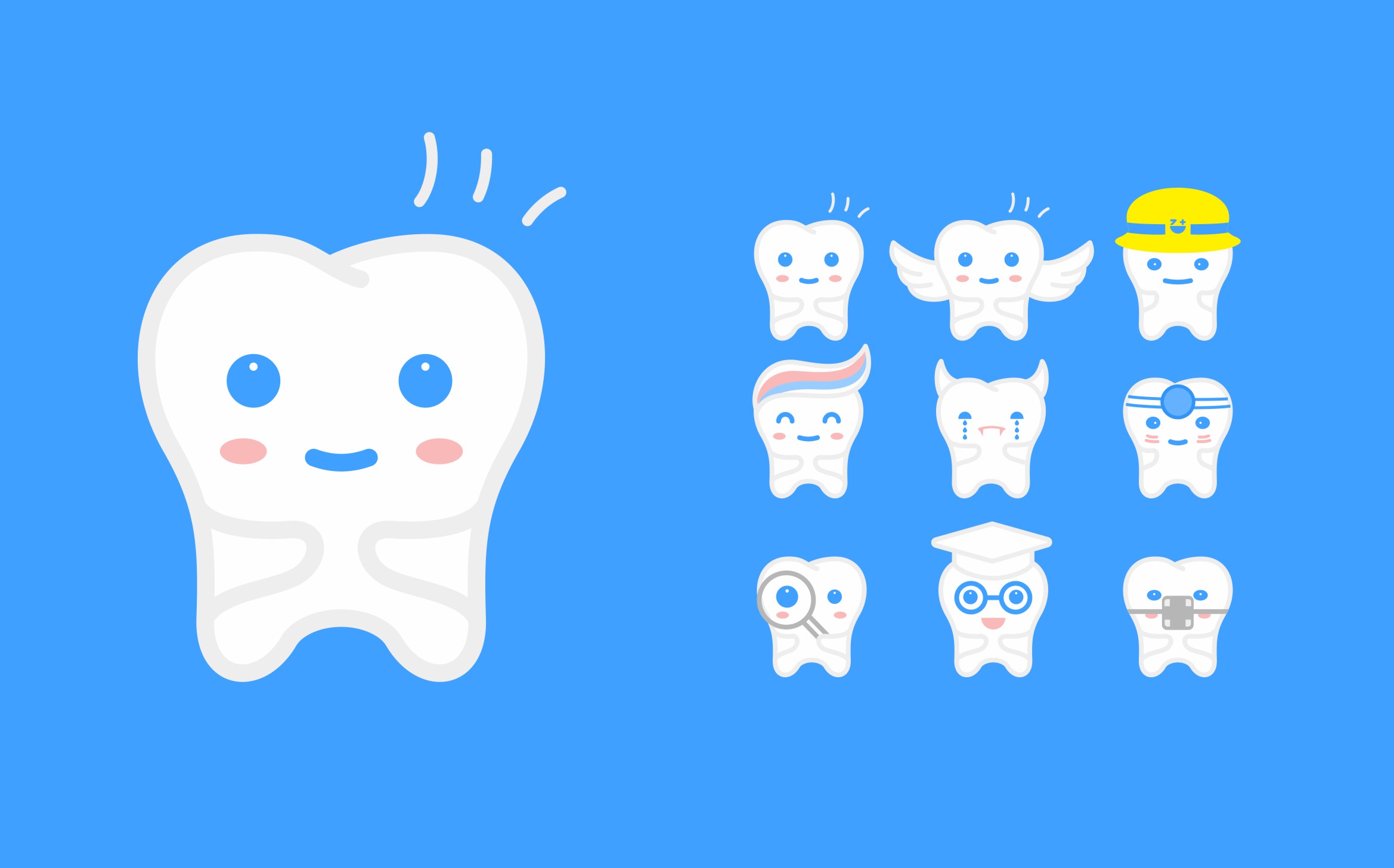 logo，vi，dentist，oral cavity，