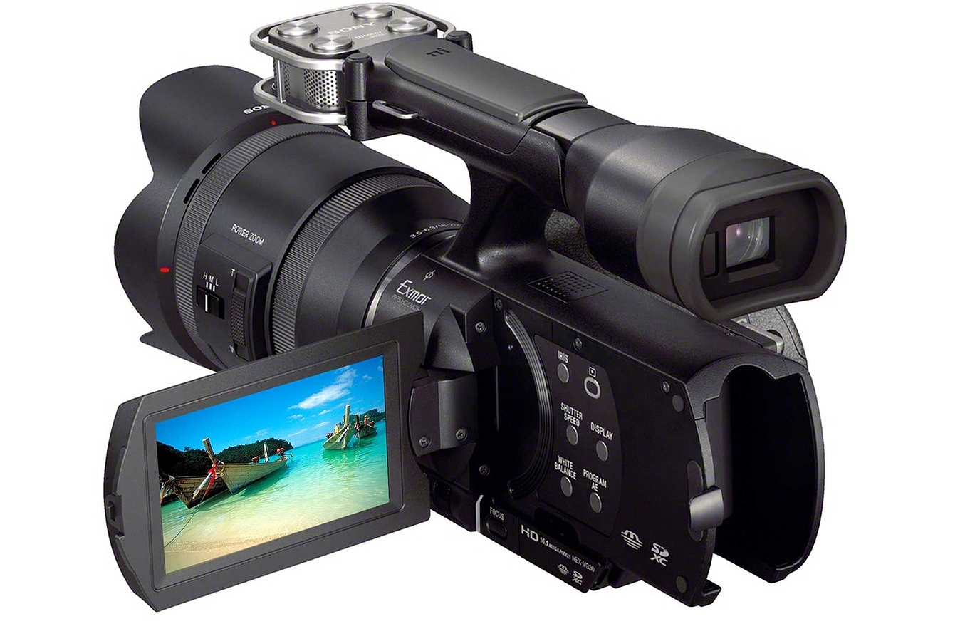 NEX-VG30EH，高清，数码摄像机，索尼，