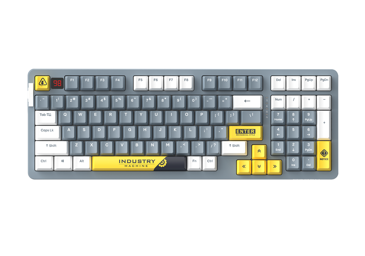 Daryou，Mechanical keyboard，Mecha，A98，ride the wind and waves，，desktop，