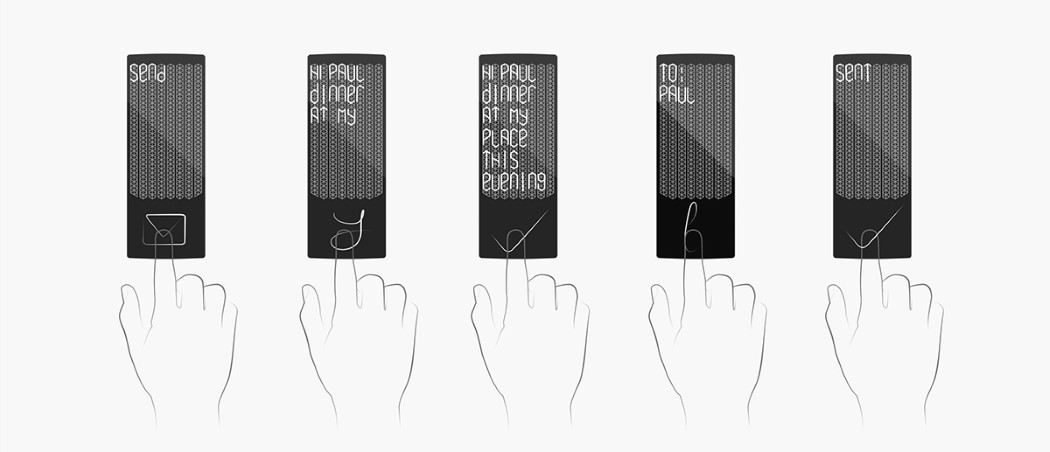 Concept mobile phone，Touch screen，Handwritten，mobile phone，Digital，midfielder，